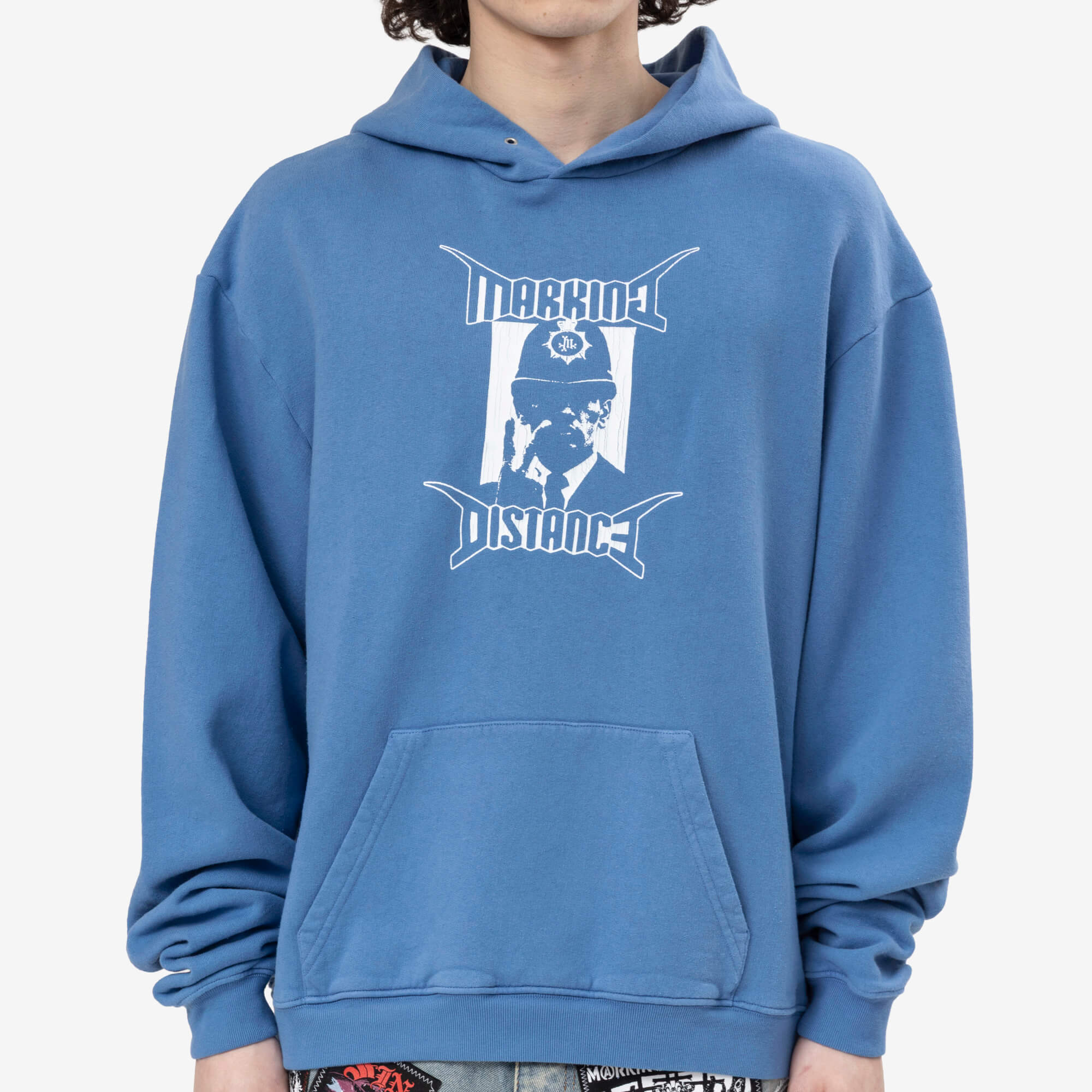 Marking Distance Mood Hoody Navy - 5