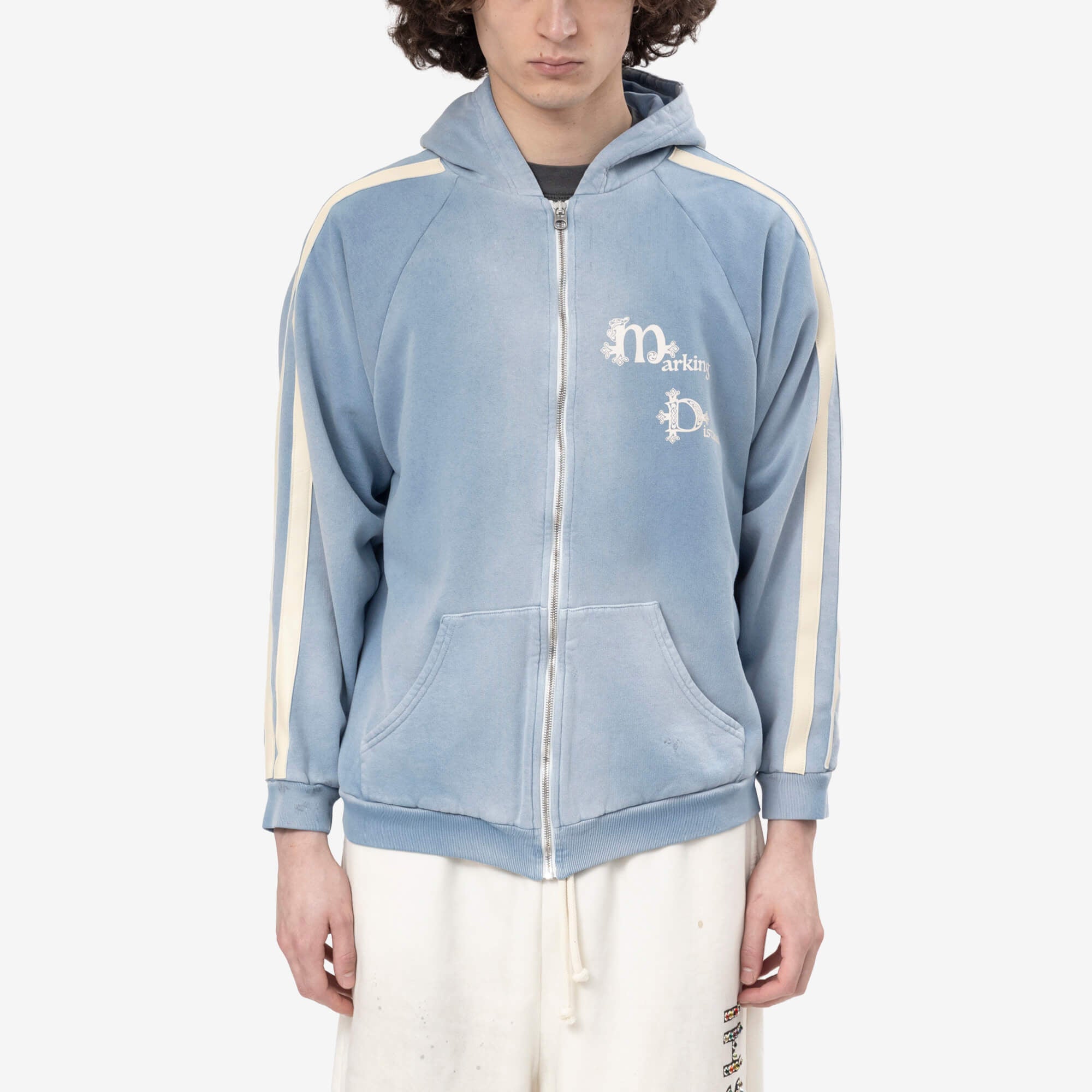 Marking Distance Scorpio Zip Hoody Rusty Blue - 1