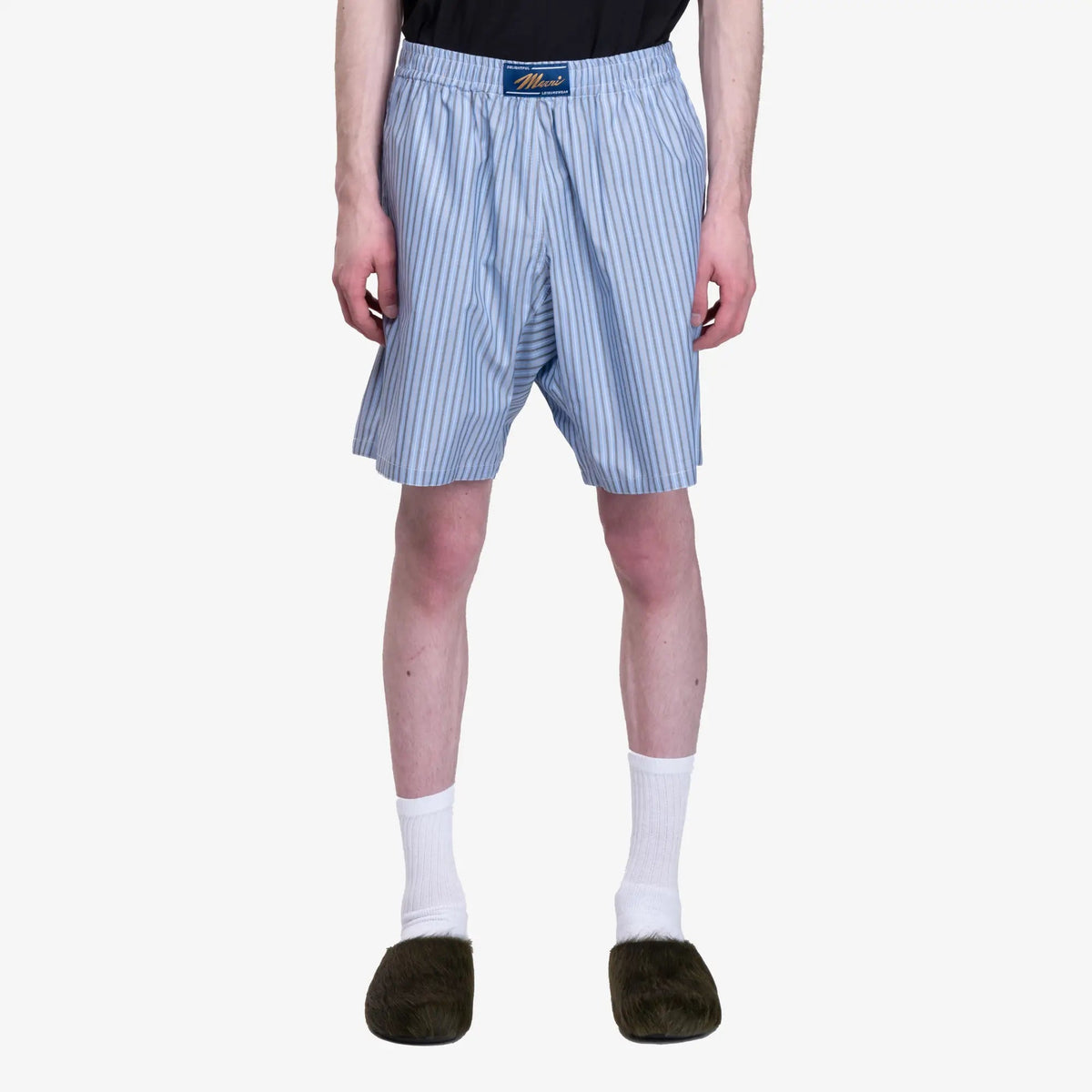 MARNI Mens Boxer Shorts in Deep Sage