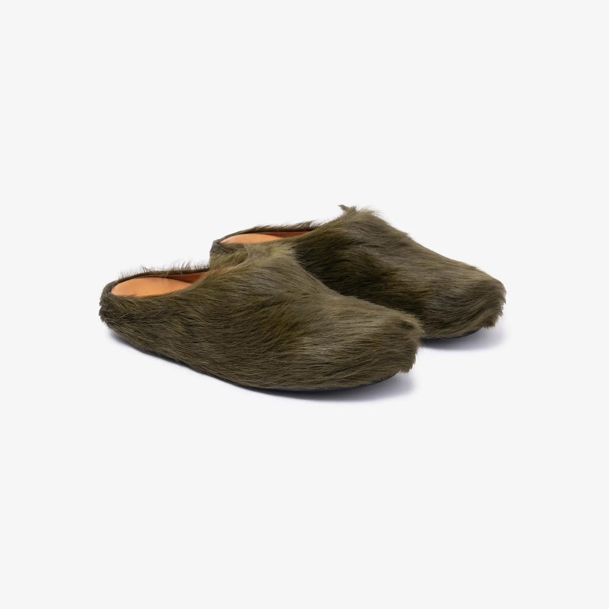Marni Fussbett Sabot Olive Green