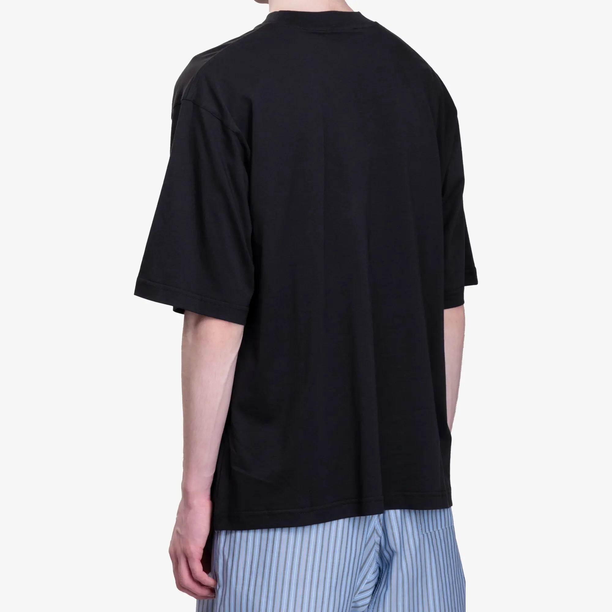 MARNI Patch Logo T-Shirt Black - 4