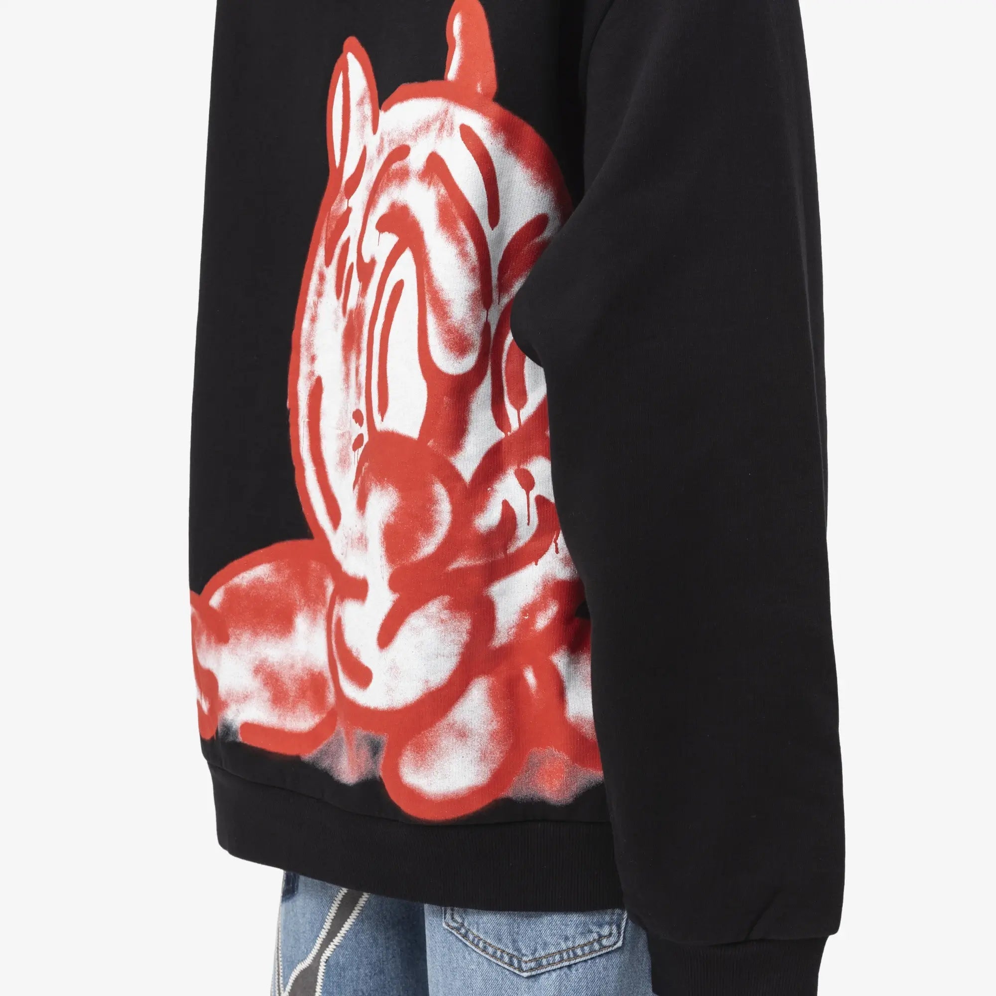 MARNI Piggy Oversize Hoody Black - 6