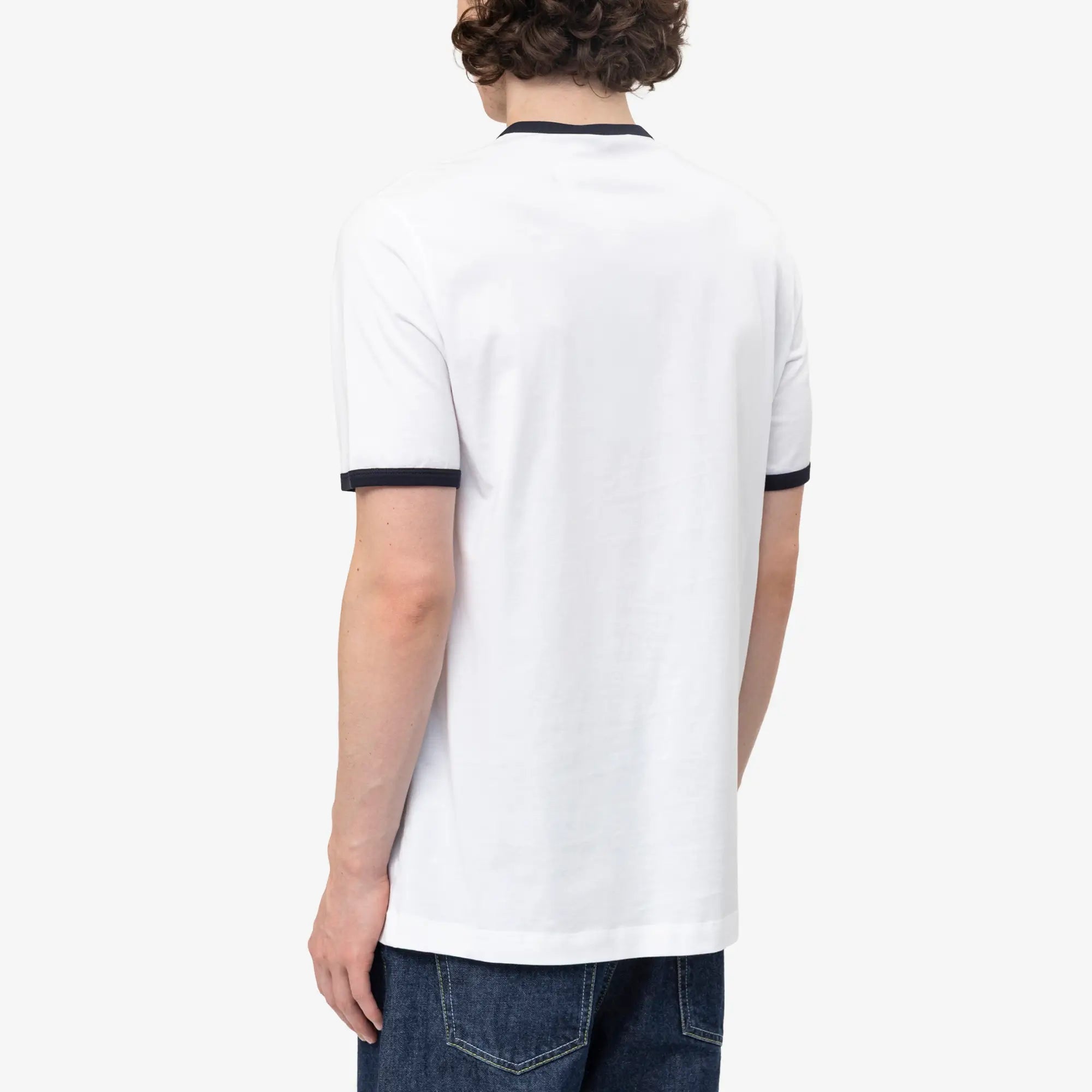 MARNI Since 94 Contrast Trim T-Shirt Lily White - 4