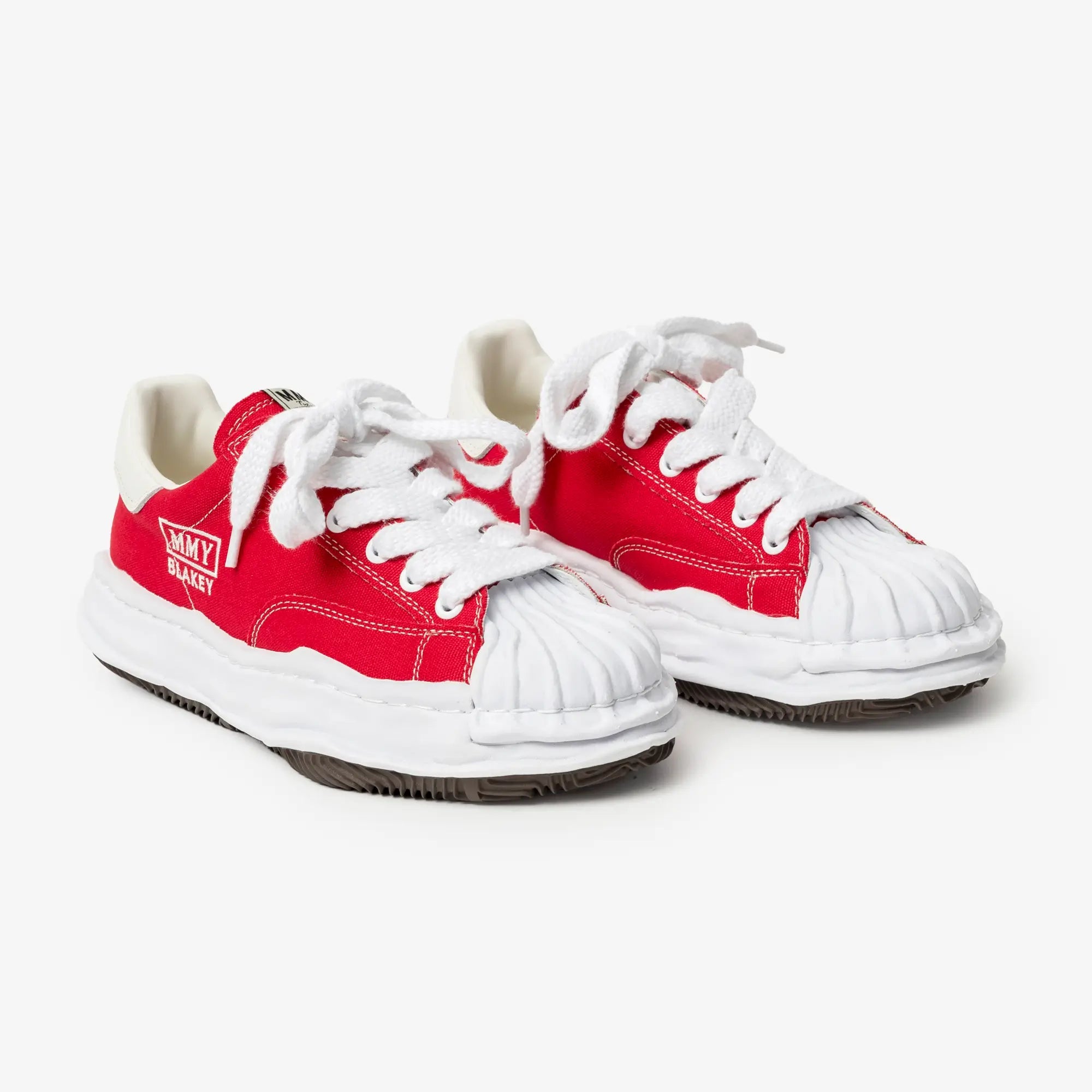 Mihara Yasuhiro Blakey Canvas Low - Top Sneakers Red - 1