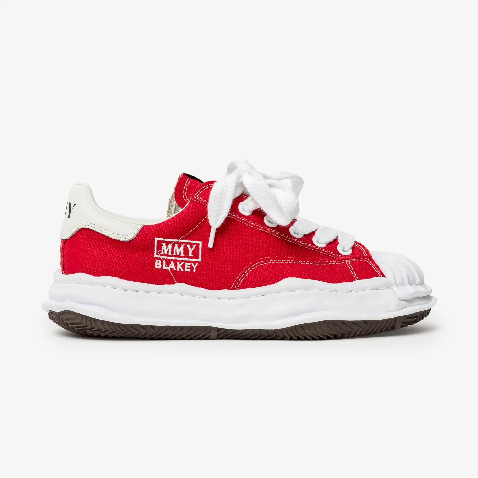 Mihara Yasuhiro Blakey Canvas Low - Top Sneakers Red - 3