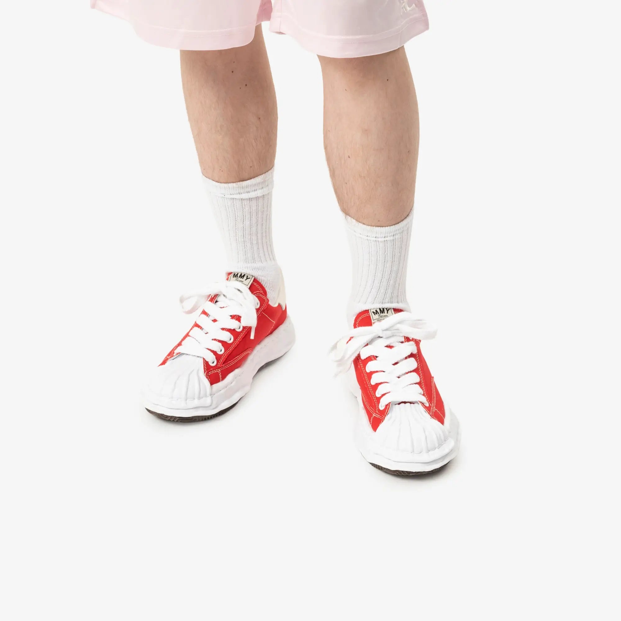 Mihara Yasuhiro Blakey Canvas Low - Top Sneakers Red - 2