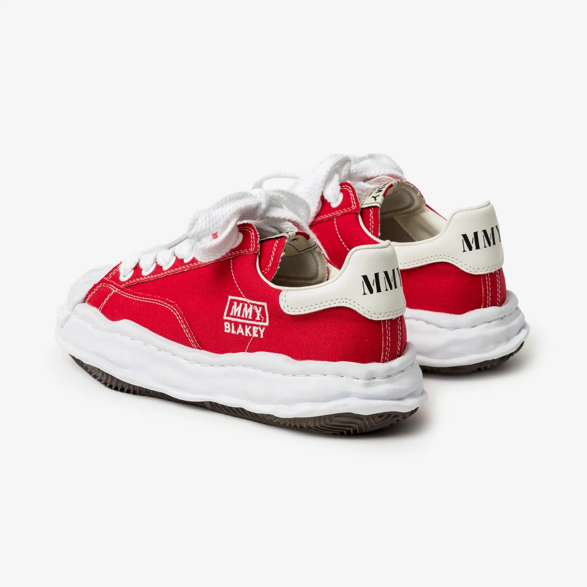 Mihara Yasuhiro Blakey Canvas Low - Top Sneakers Red - 5
