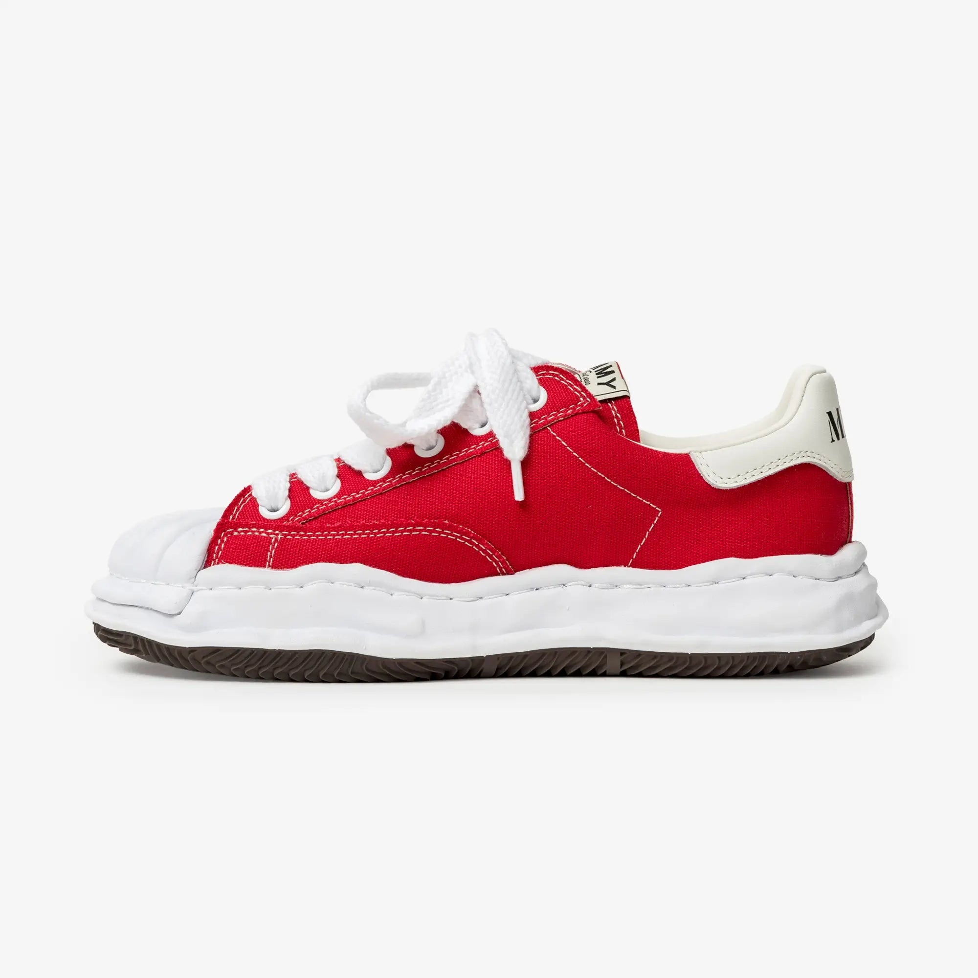 Mihara Yasuhiro Blakey Canvas Low - Top Sneakers Red - 4