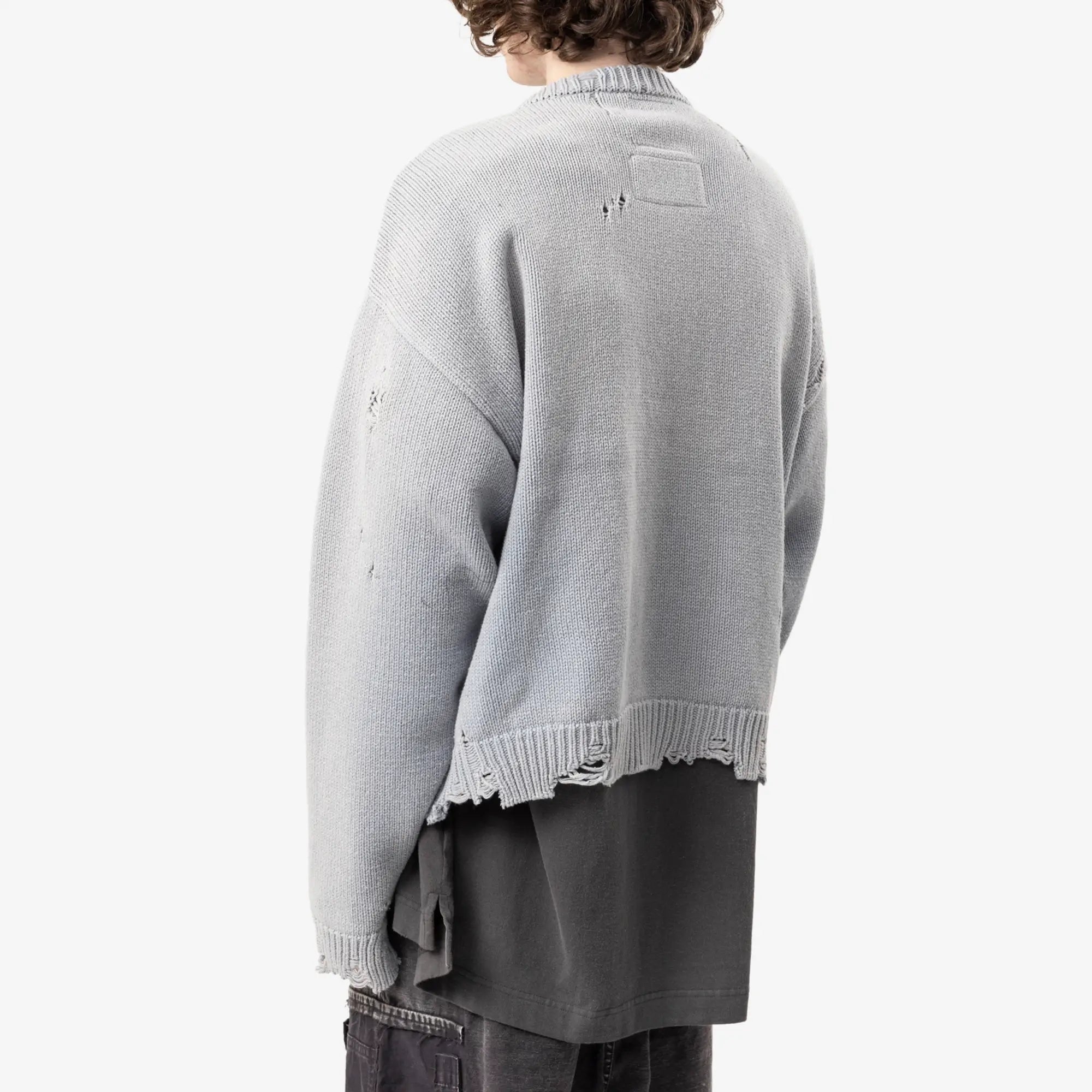 Mihara Yasuhiro Dog Cardigan Blue - 4