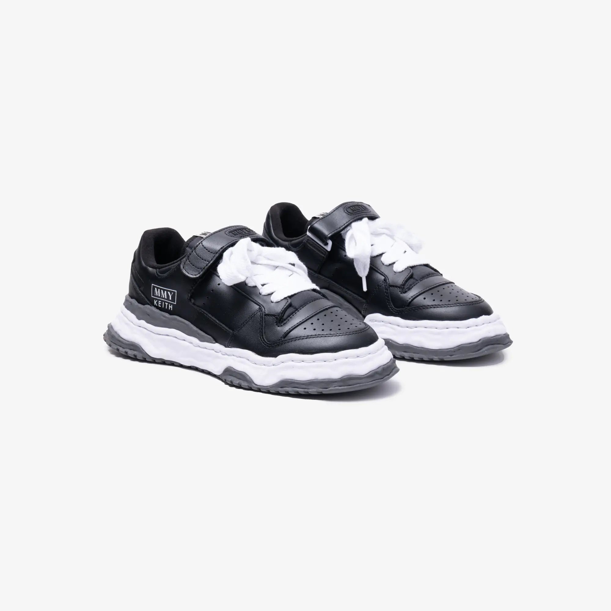 Mihara Yasuhiro Keith Leather Low - Top Sneakers Black - 1