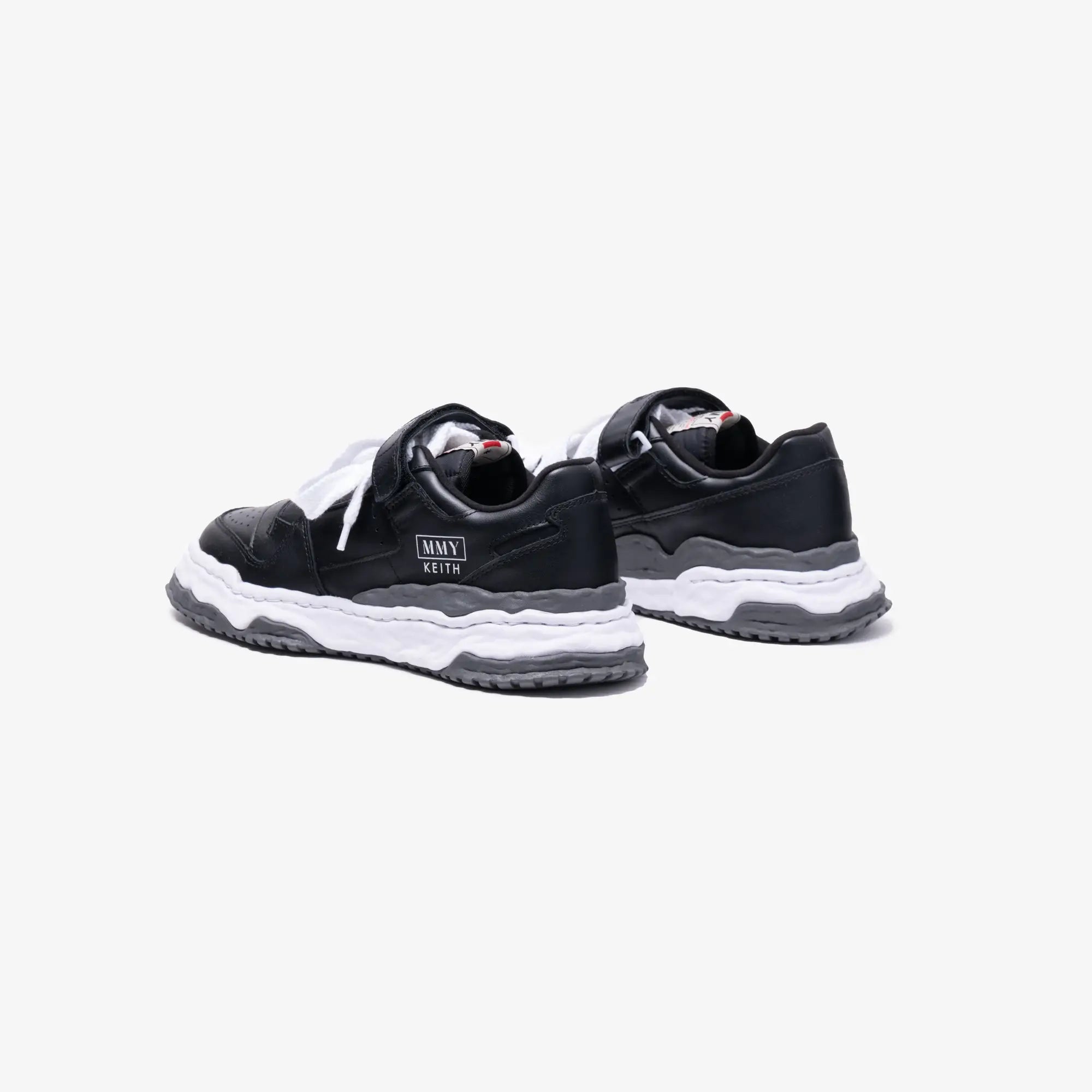 Mihara Yasuhiro Keith Leather Low - Top Sneakers Black - 5