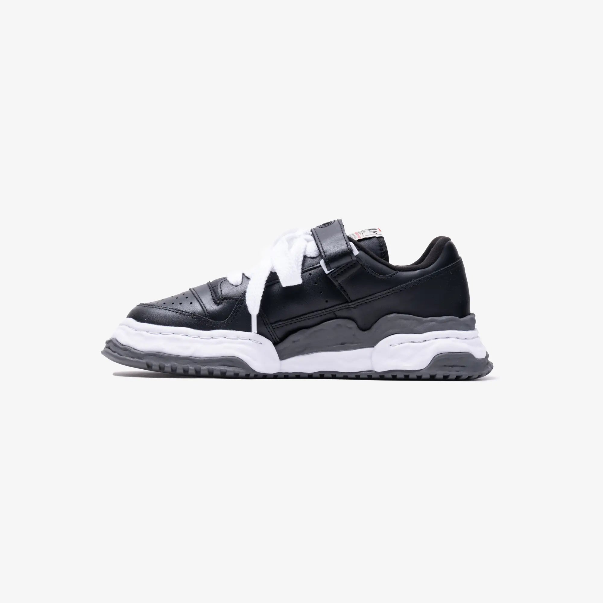 Mihara Yasuhiro Keith Leather Low - Top Sneakers Black - 4