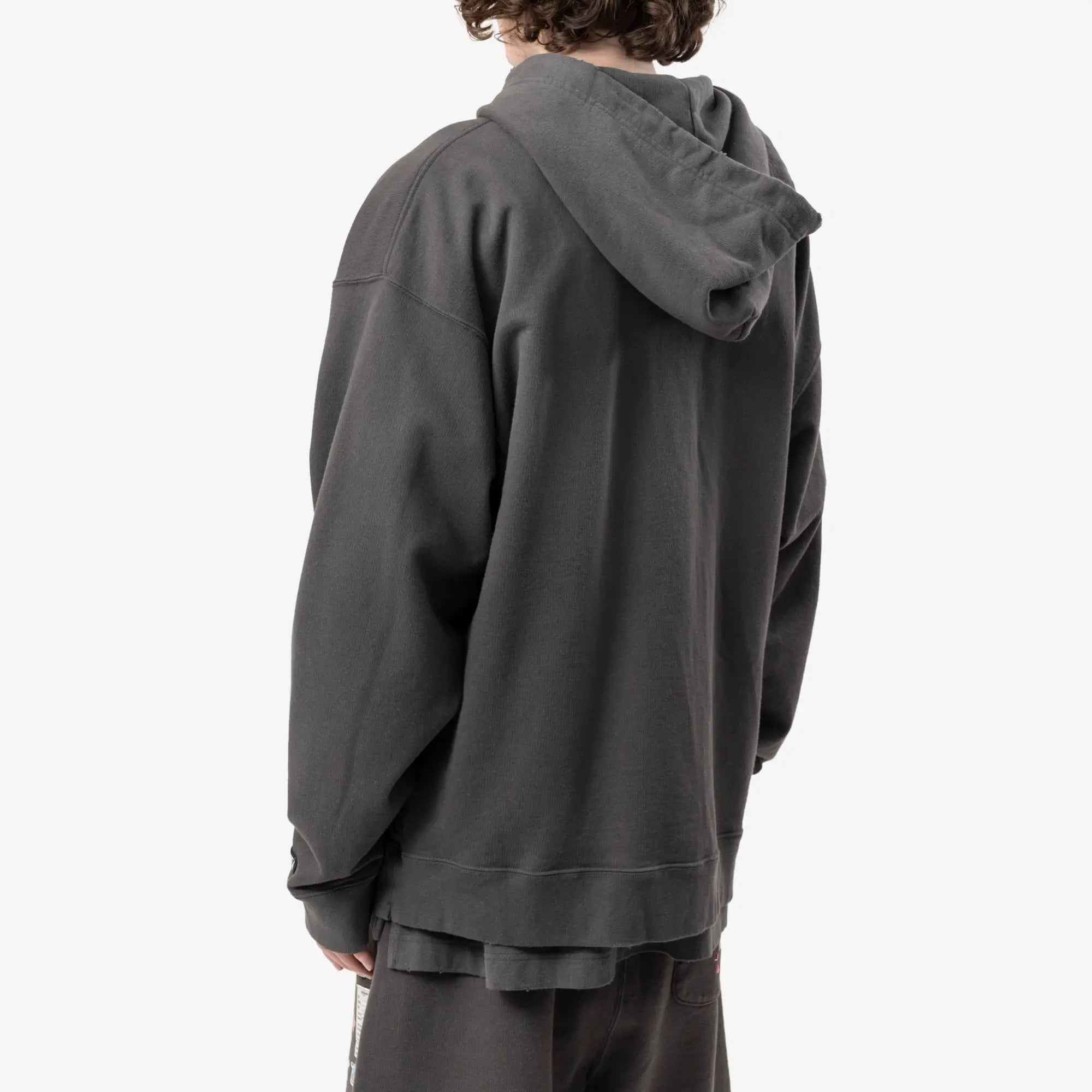 Mihara Yasuhiro Kids Doodle Hoody Black - 4