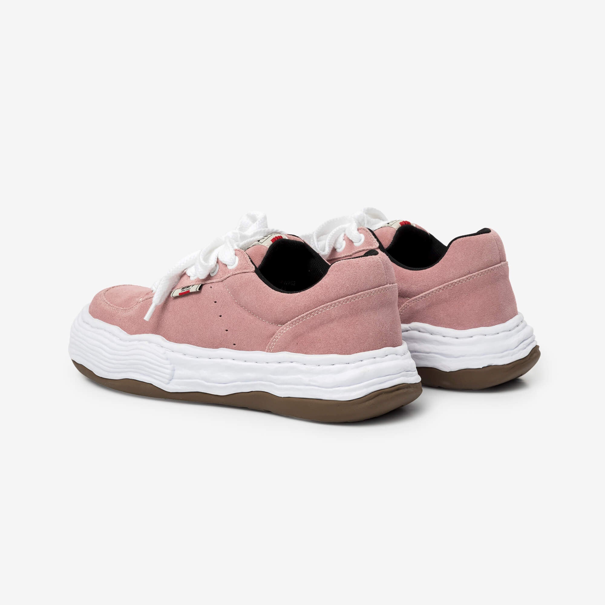 Mihara Yasuhiro Oliver Suede Low-Top Sneaker Pink-5