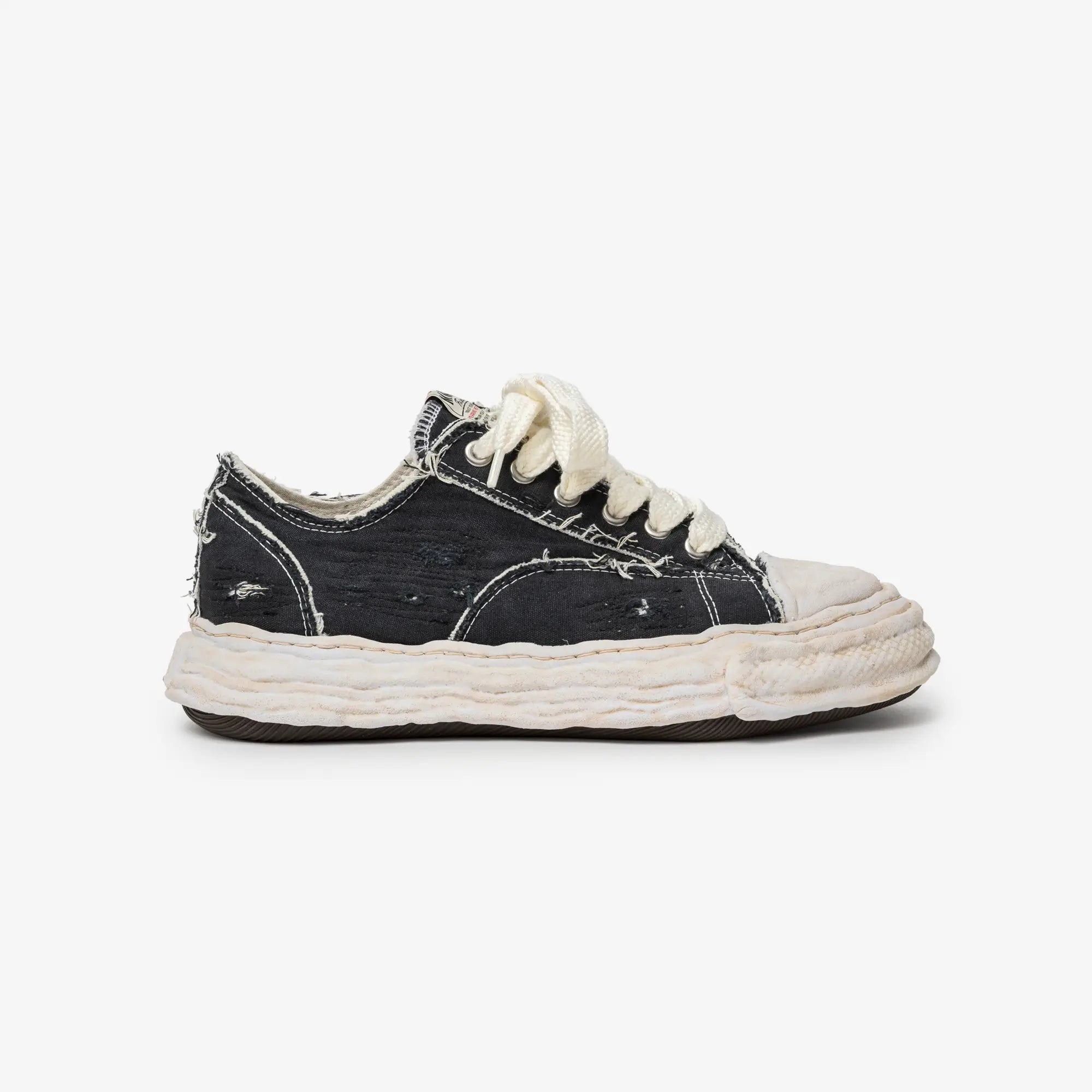 Mihara Yasuhiro Peterson 23 Canvas Low - Top Sneakers Black - 4