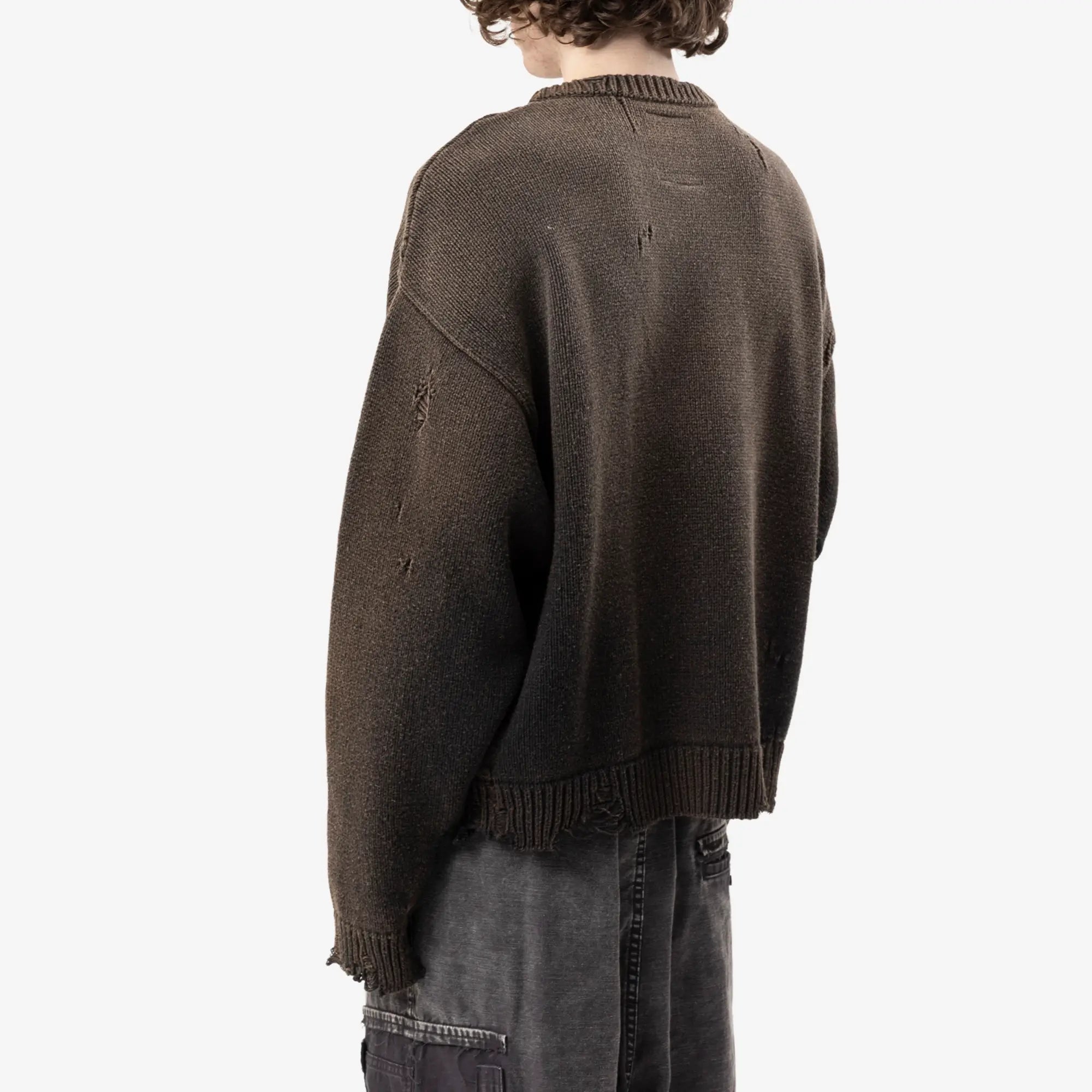 Mihara Yasuhiro Strawberry Sweater Black - 4