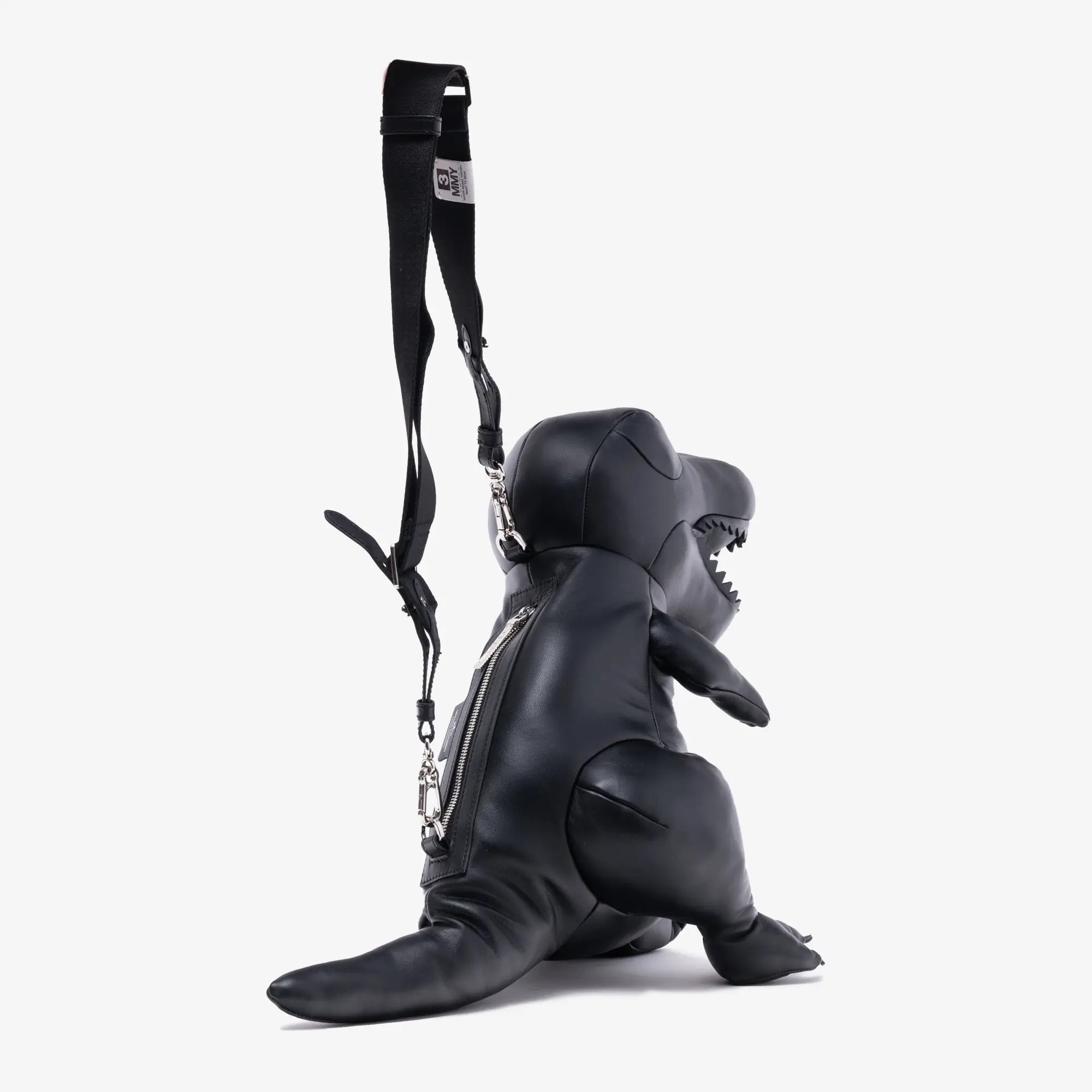 Mihara Yasuhiro T - Rex Medium Bag Black - 4
