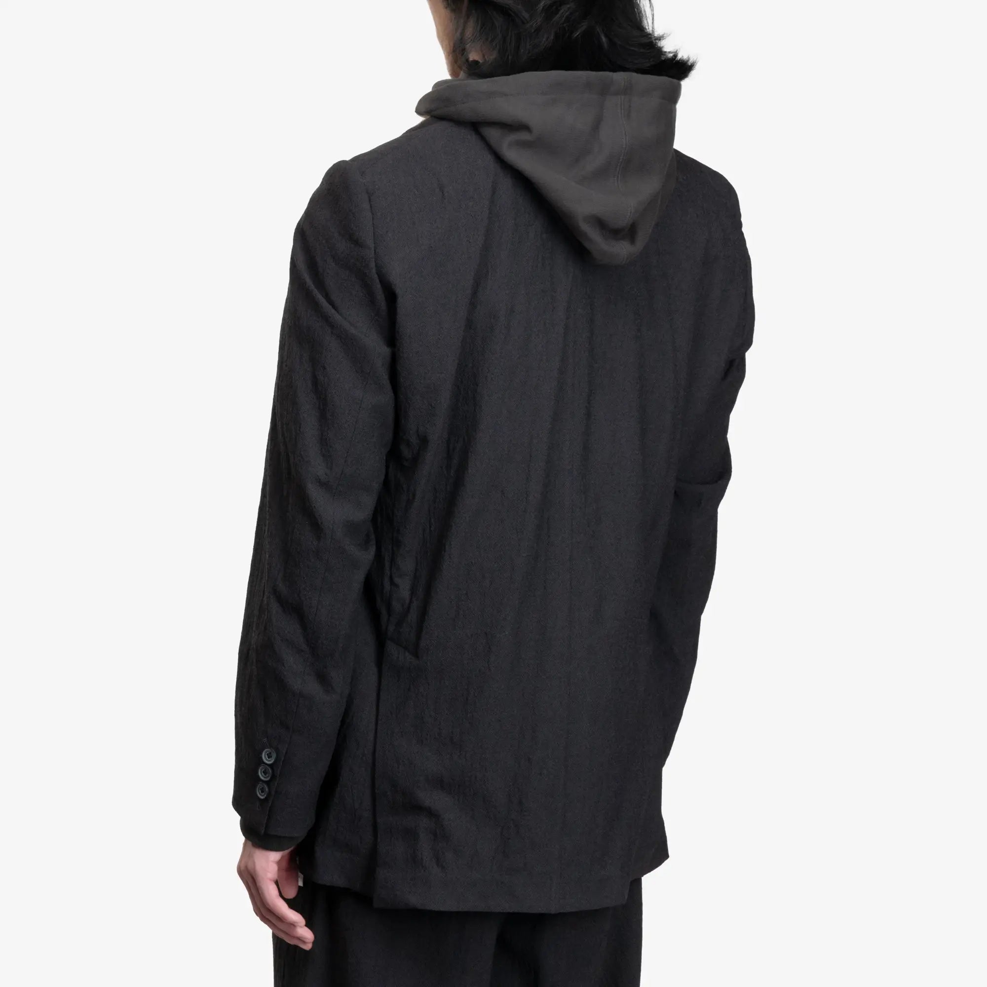Mihara Yasuhiro Triple Layered Blazer Black - 4