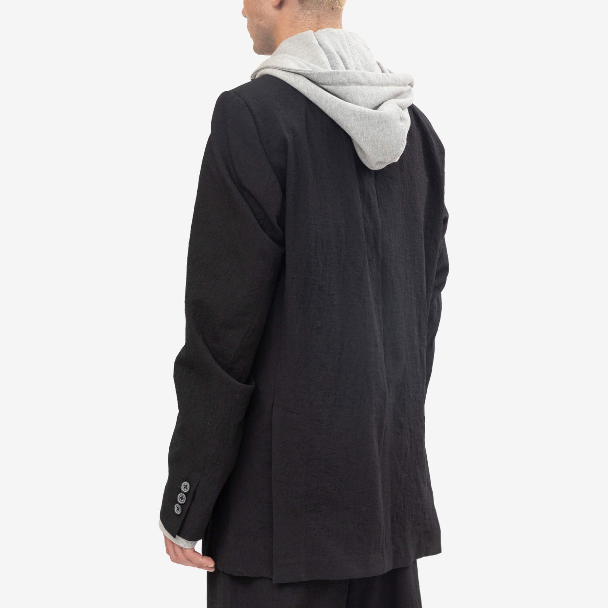 Mihara Yasuhiro Triple Layered Blazer Black-4