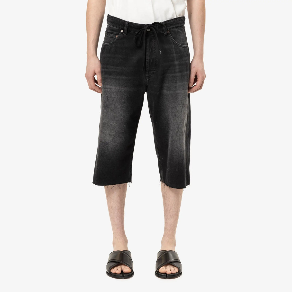 MM6 Maison Margiela デニム ショーツ ブラック｜Feuille