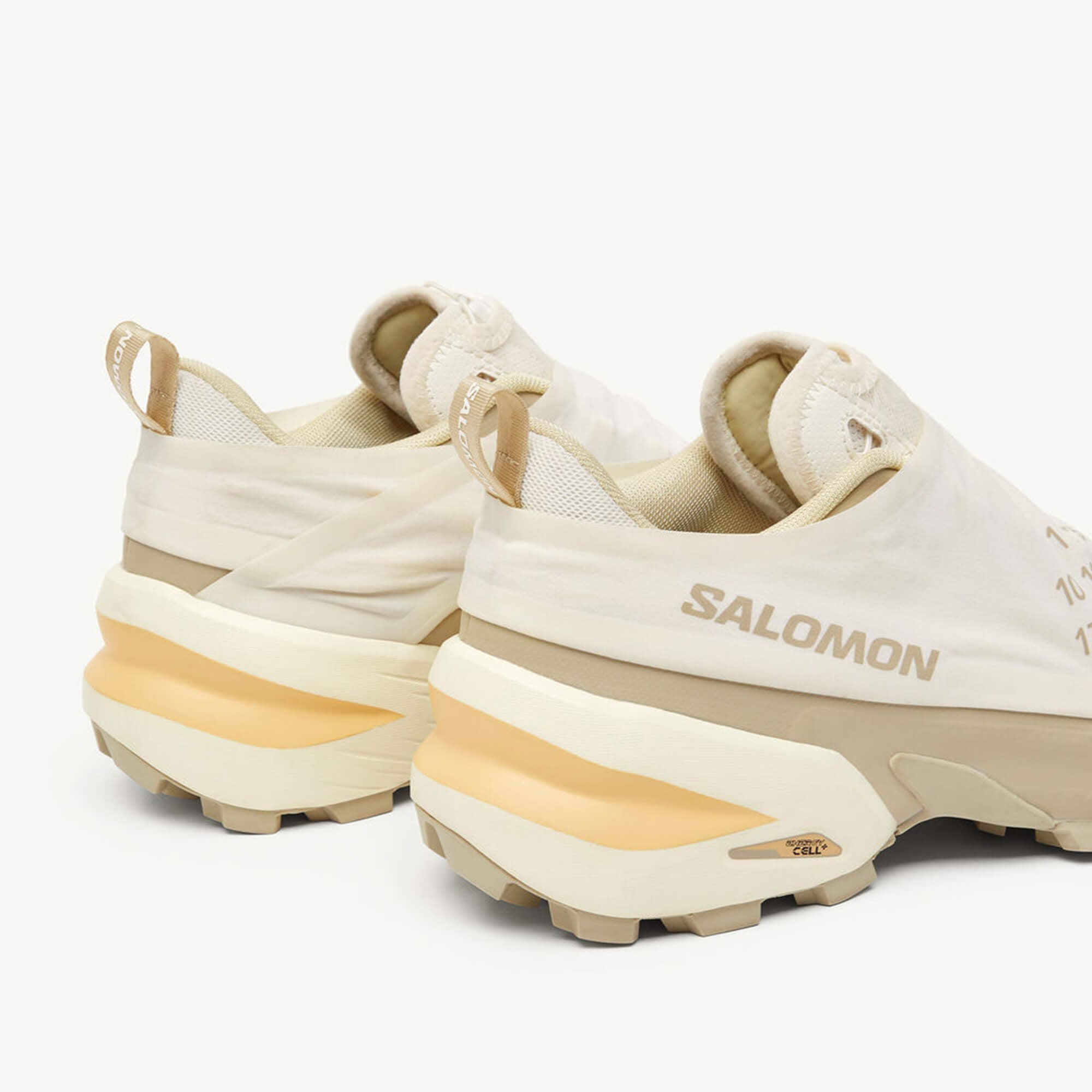 MM6 MM6 Maison Margiela x Salomon Cross Dust Sneakers Vanilla Ice/Eucalyptus/Transparent Yellow - 3