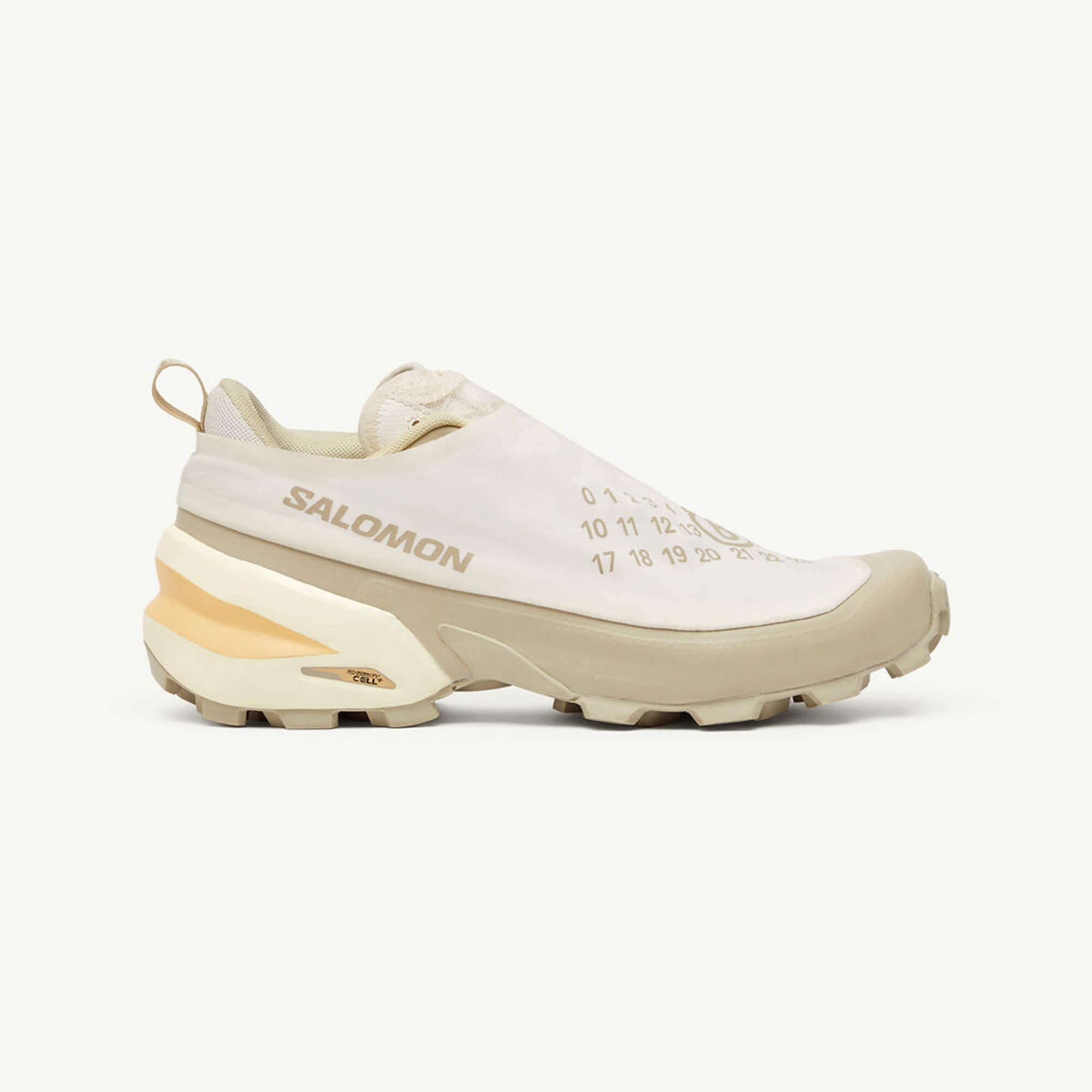 MM6 MM6 Maison Margiela x Salomon Cross Dust Sneakers Vanilla Ice/Eucalyptus/Transparent Yellow - 2