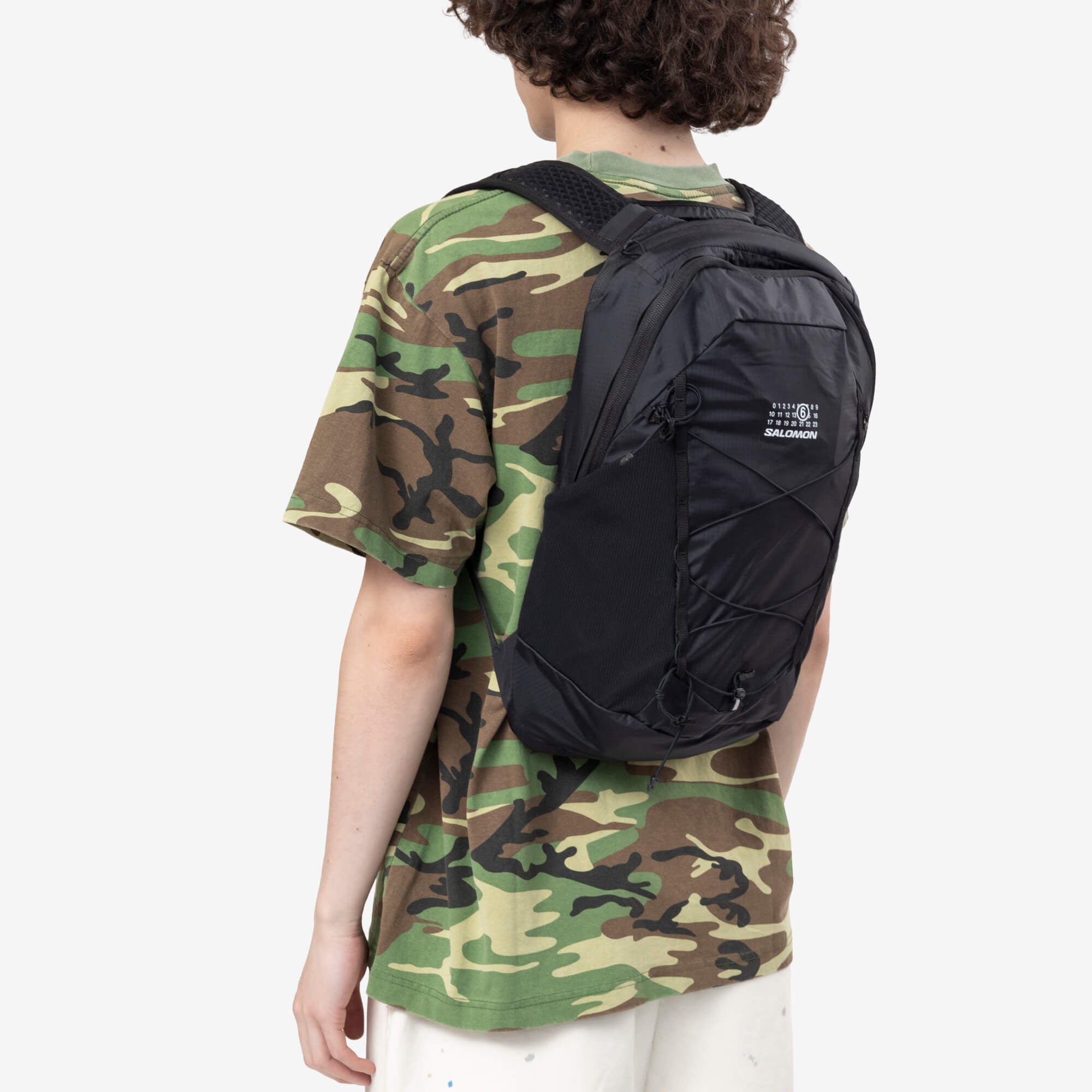 MM6 MM6 Maison Margiela x Salomon XT - 15 Backpack + Rain Cover Black - 2