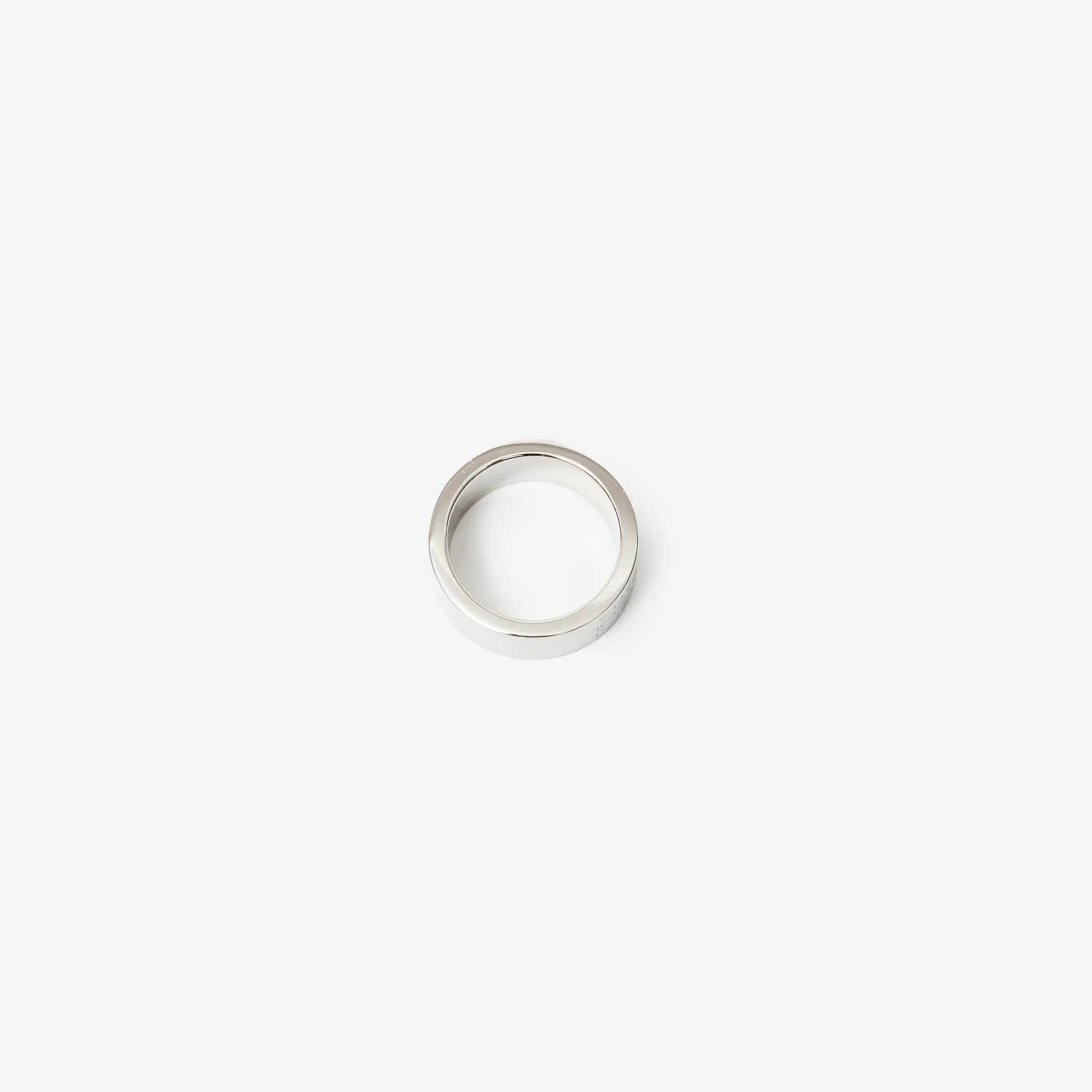 MM6 Numeric Minimal Signature Ring Polished Palladio - 3