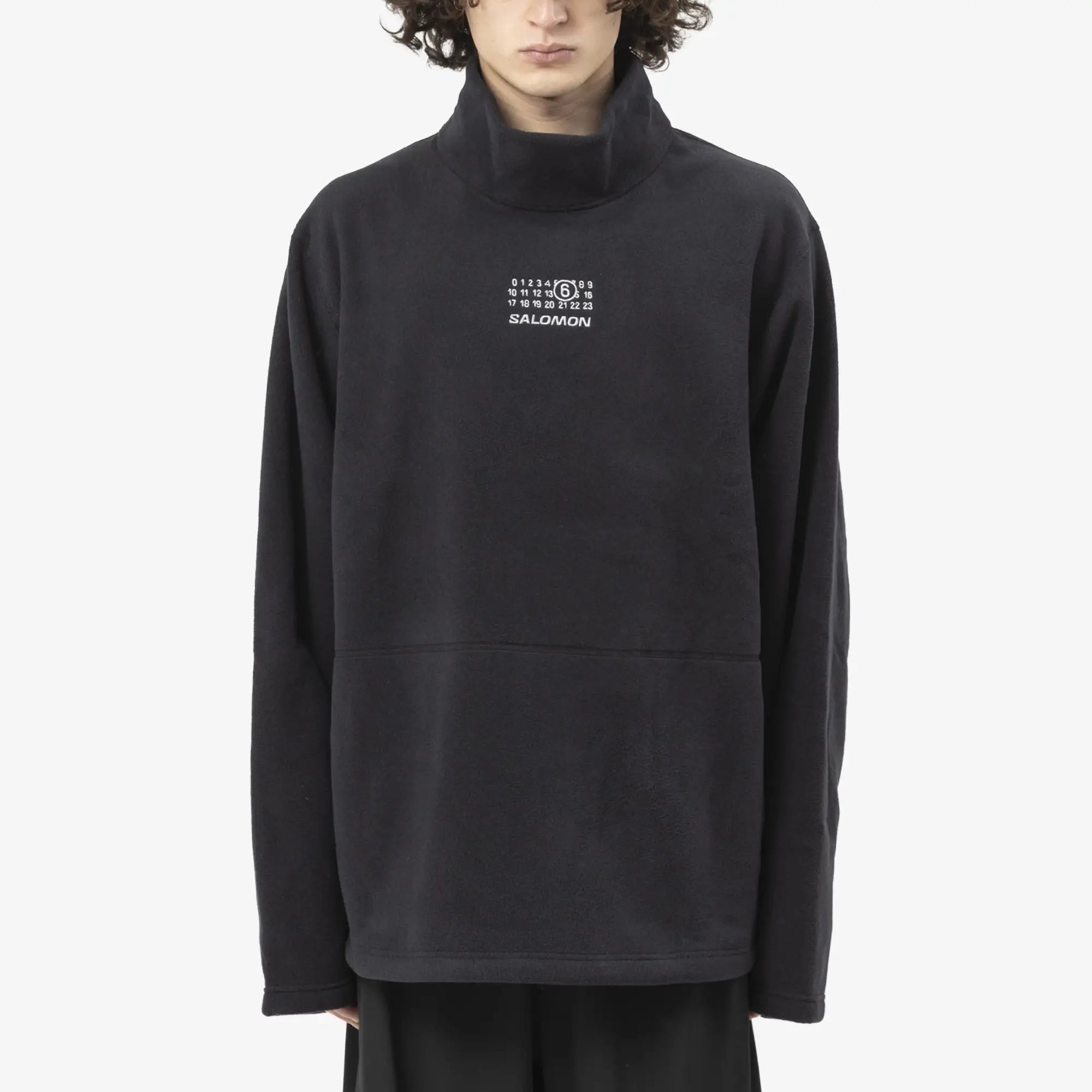 MM6 Salomon Technical Fleece Black - 1