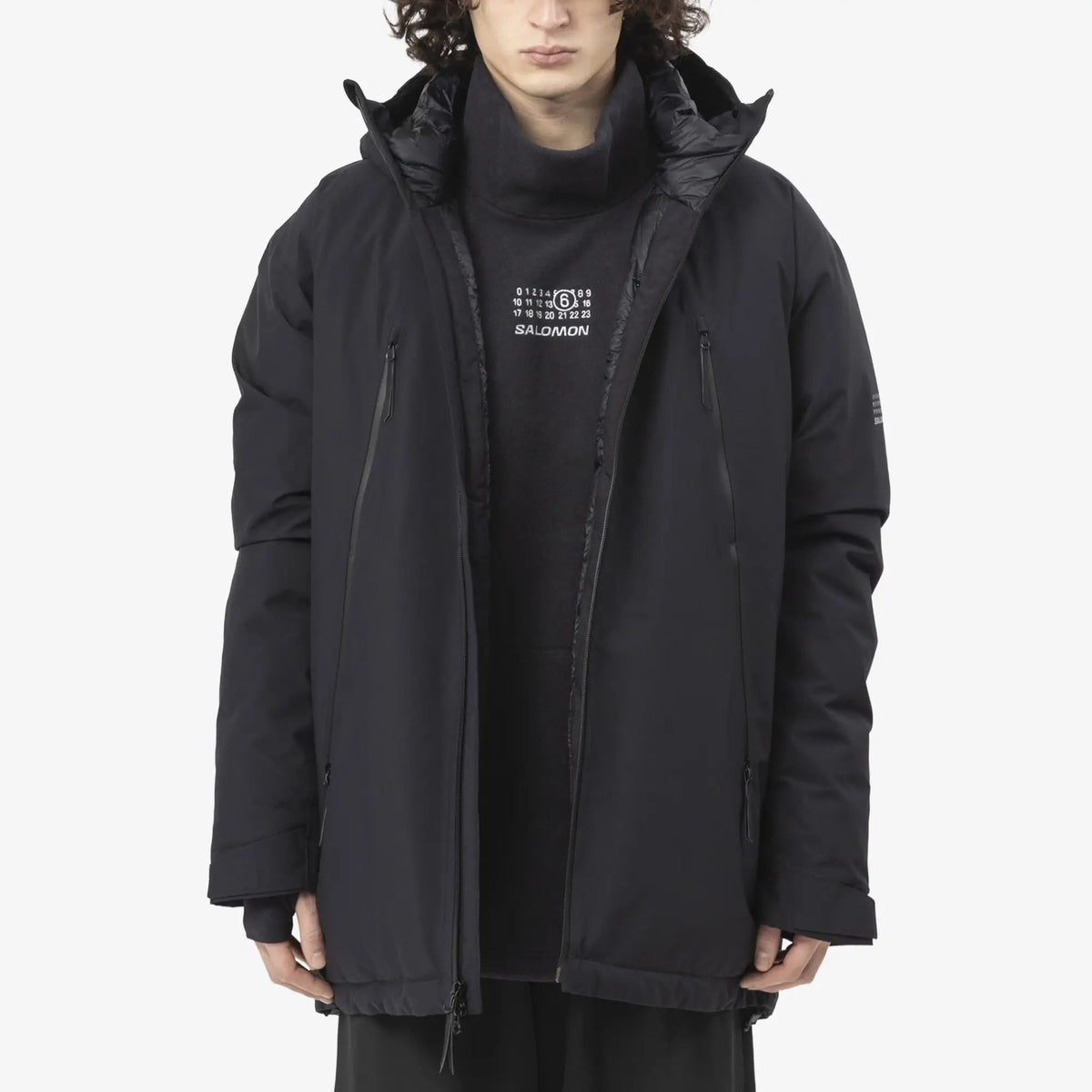 MM6 Maison Margiela × Salomon テクニカルジャケット ブラック｜Feuille