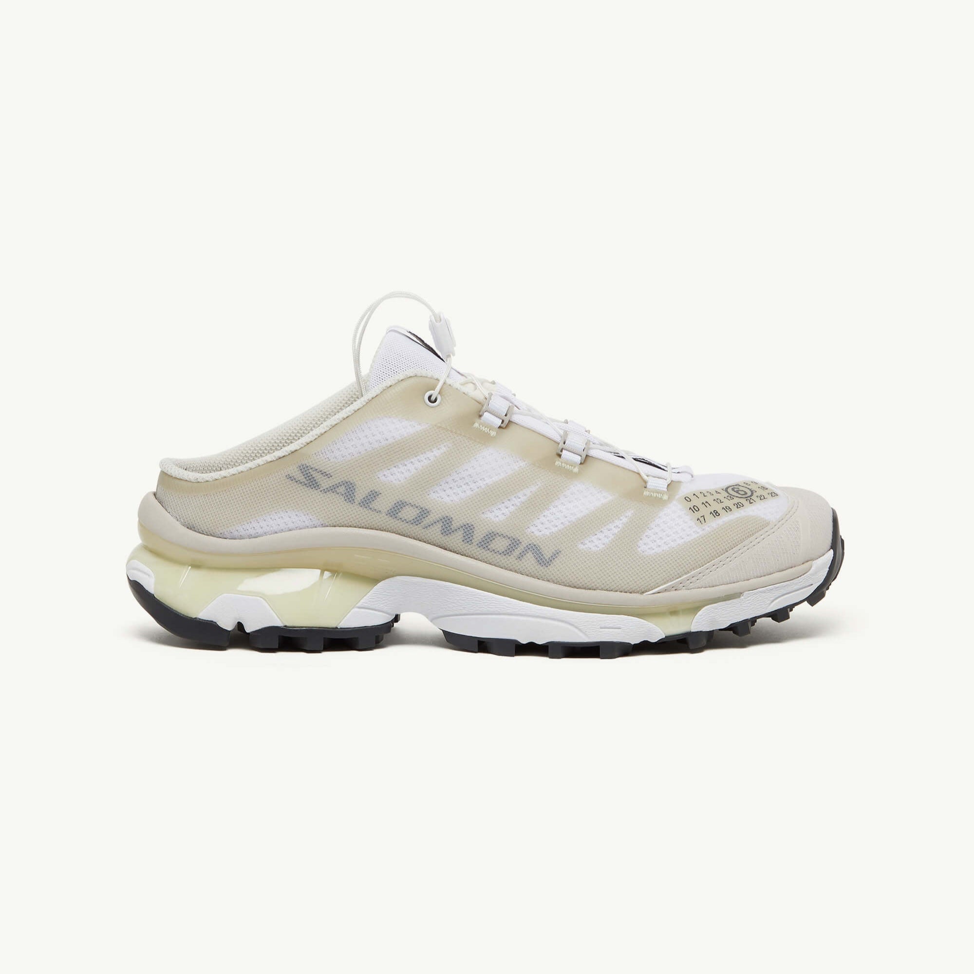 MM6 Salomon XT Mule 4 White/Green Haz/Silver - 3