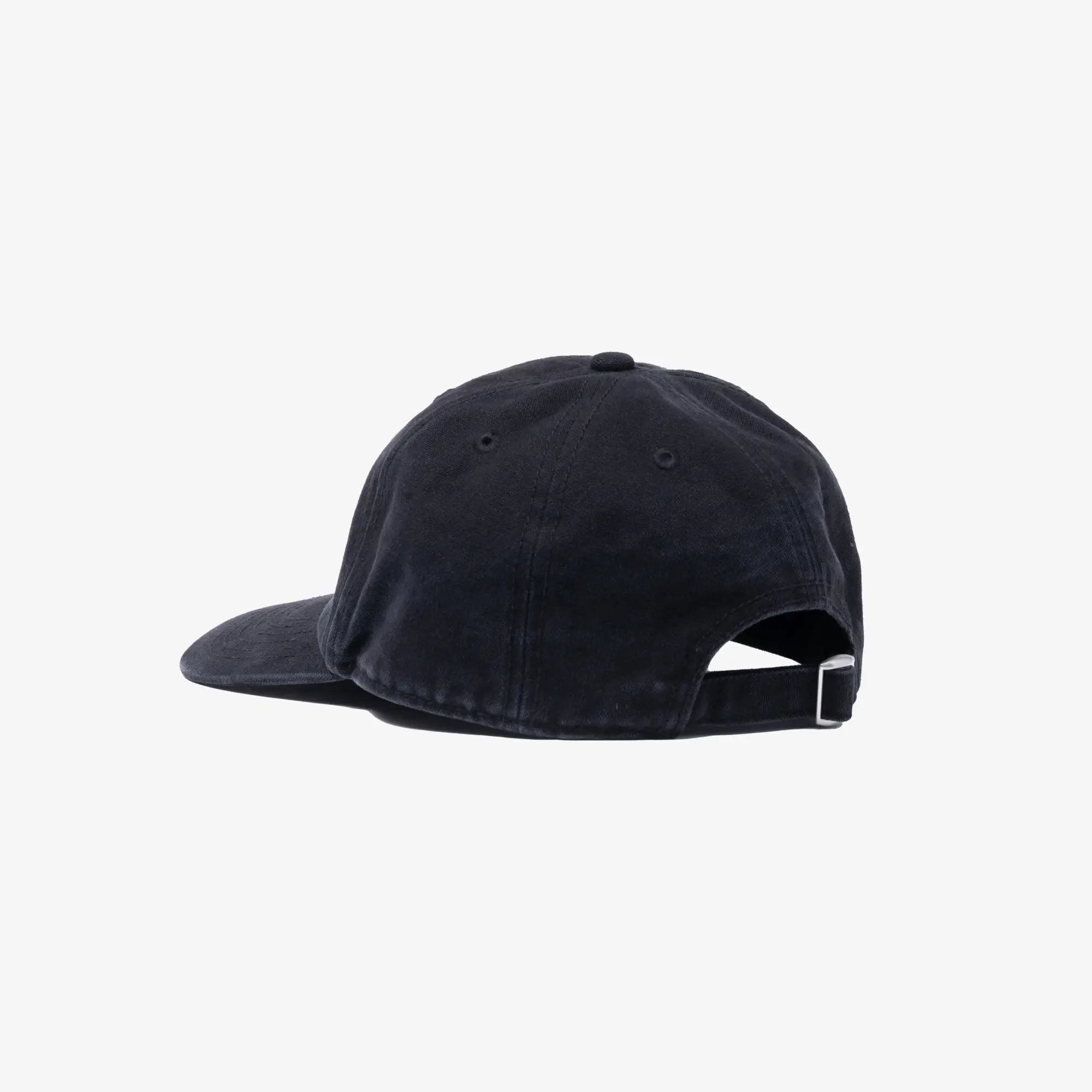 MM6 Tonal Embroidered Washed Black Cap Washed Black - 4