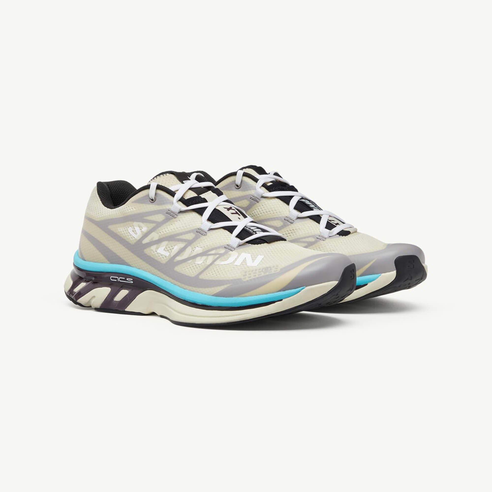MM6 Womens MM6 Maison Margiela x Salomon XT Sneakers Asparagus Green/Gull/Blue Curacao - 1