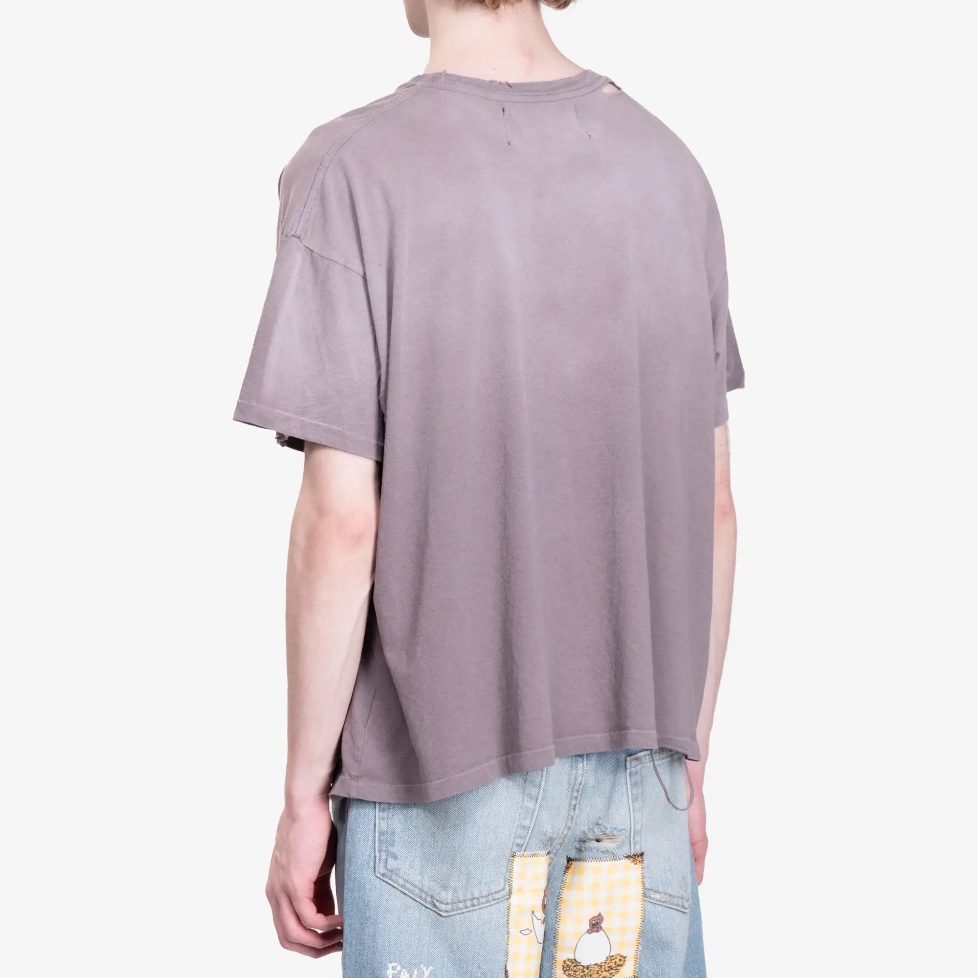 Paly Bead T-Shirt Brown - 4