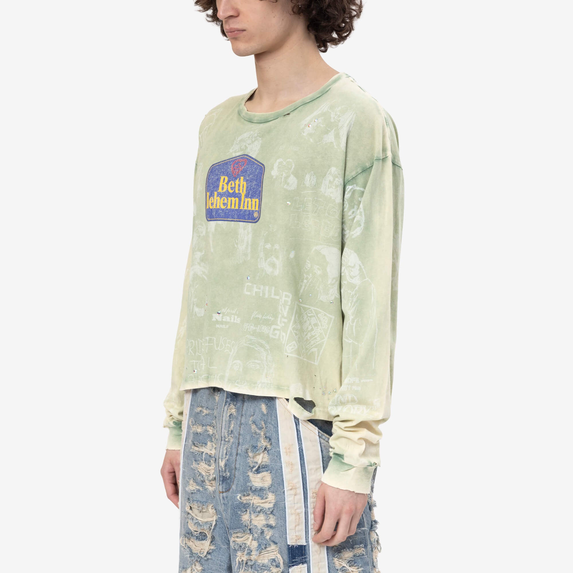 Paly Bethlehem LS T-Shirt Light Green - 3