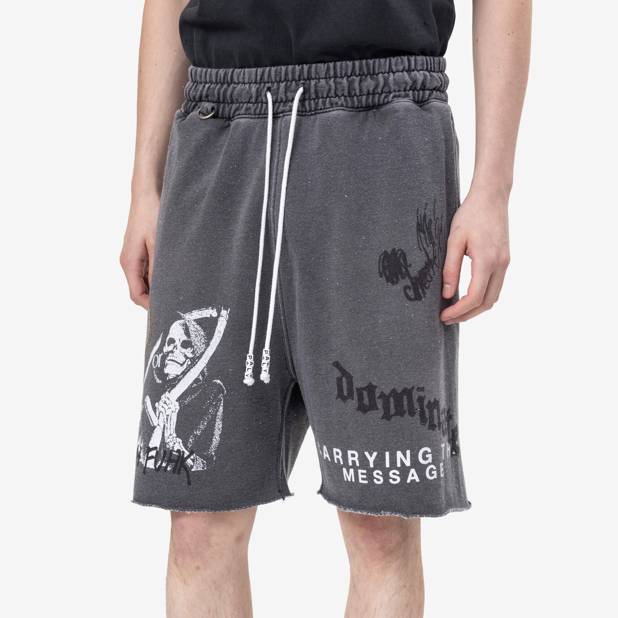 Paly Carrying the Message Sweatshorts Vintage Black - 5