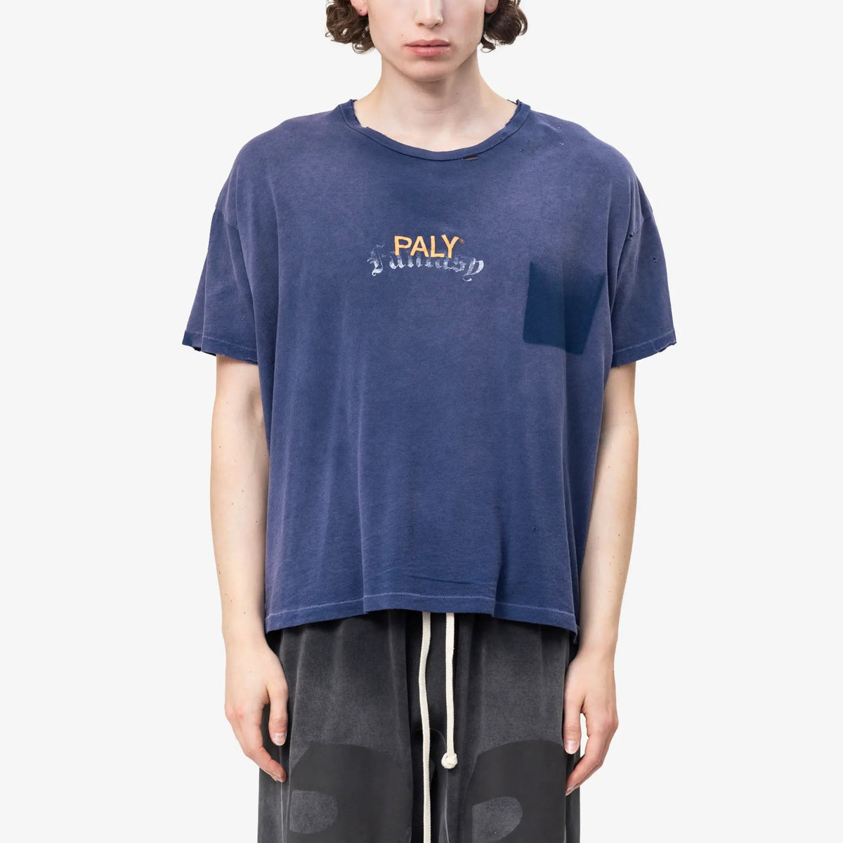Paly Hollywood パリーハリウッドTシャツ XL ネイビー Paly Hollywood Core Logo T-Shirt Vintage Navy | Feuille
