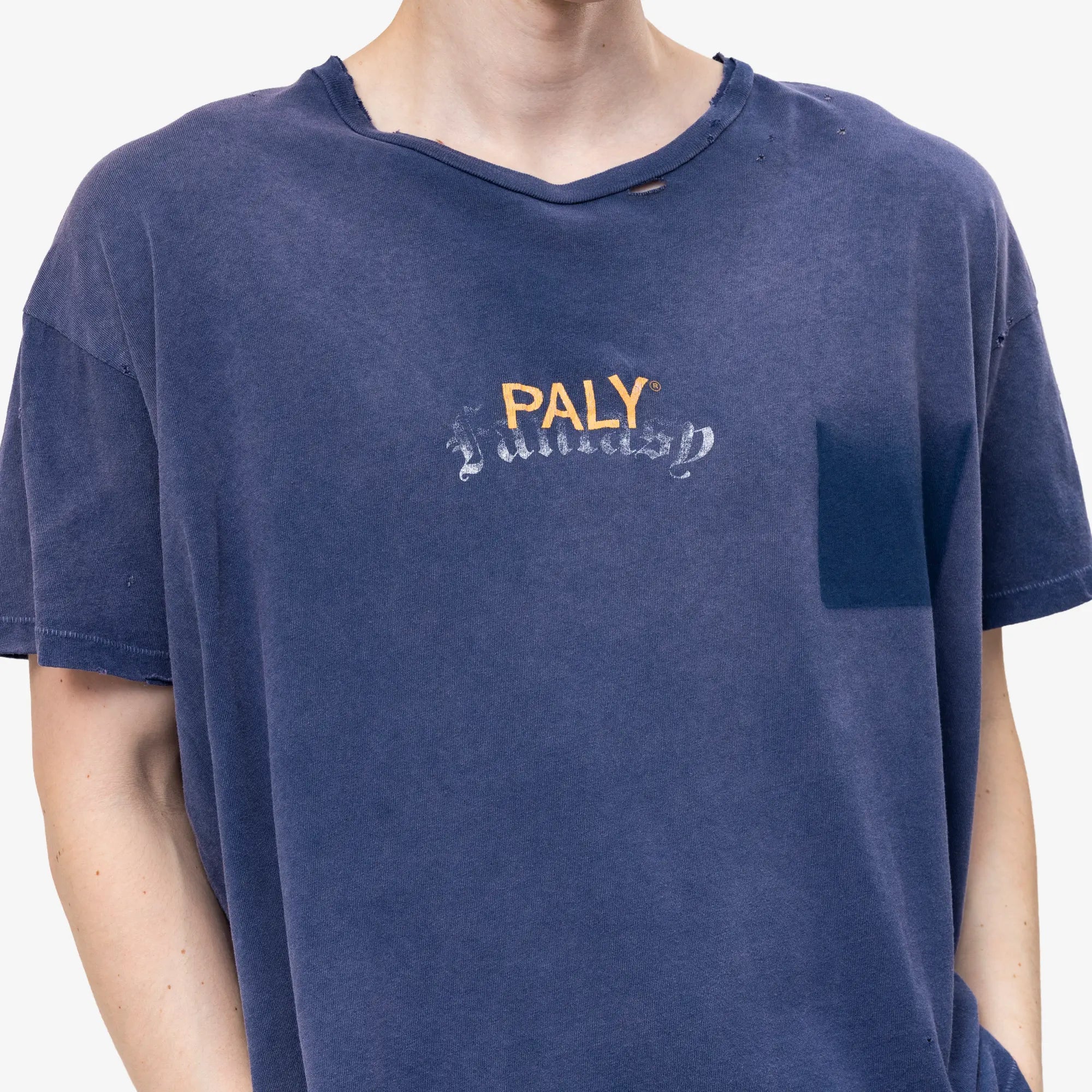 Paly Core Logo T-Shirt Navy - 5