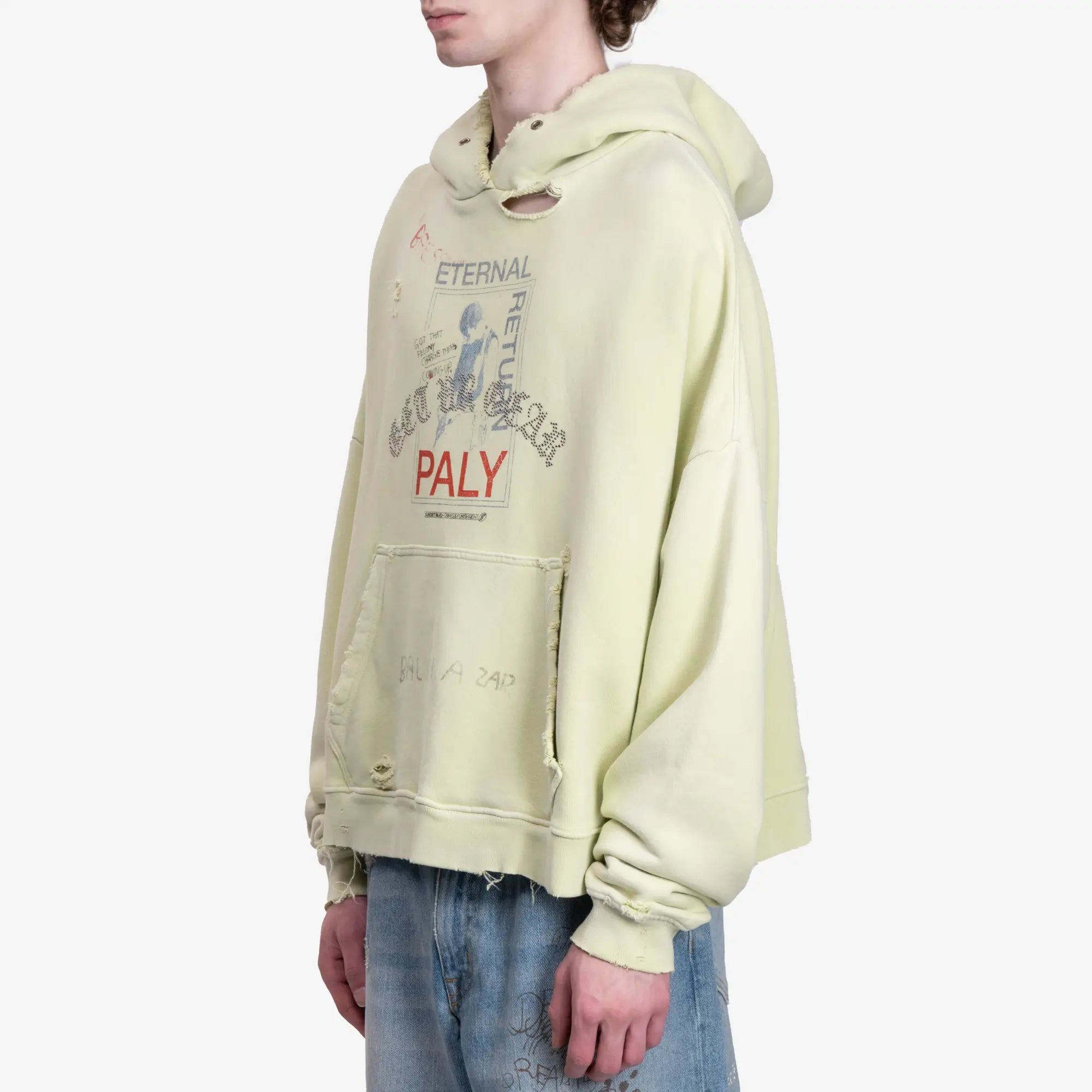 Paly Eternal Return Hoodie Light Green - 3