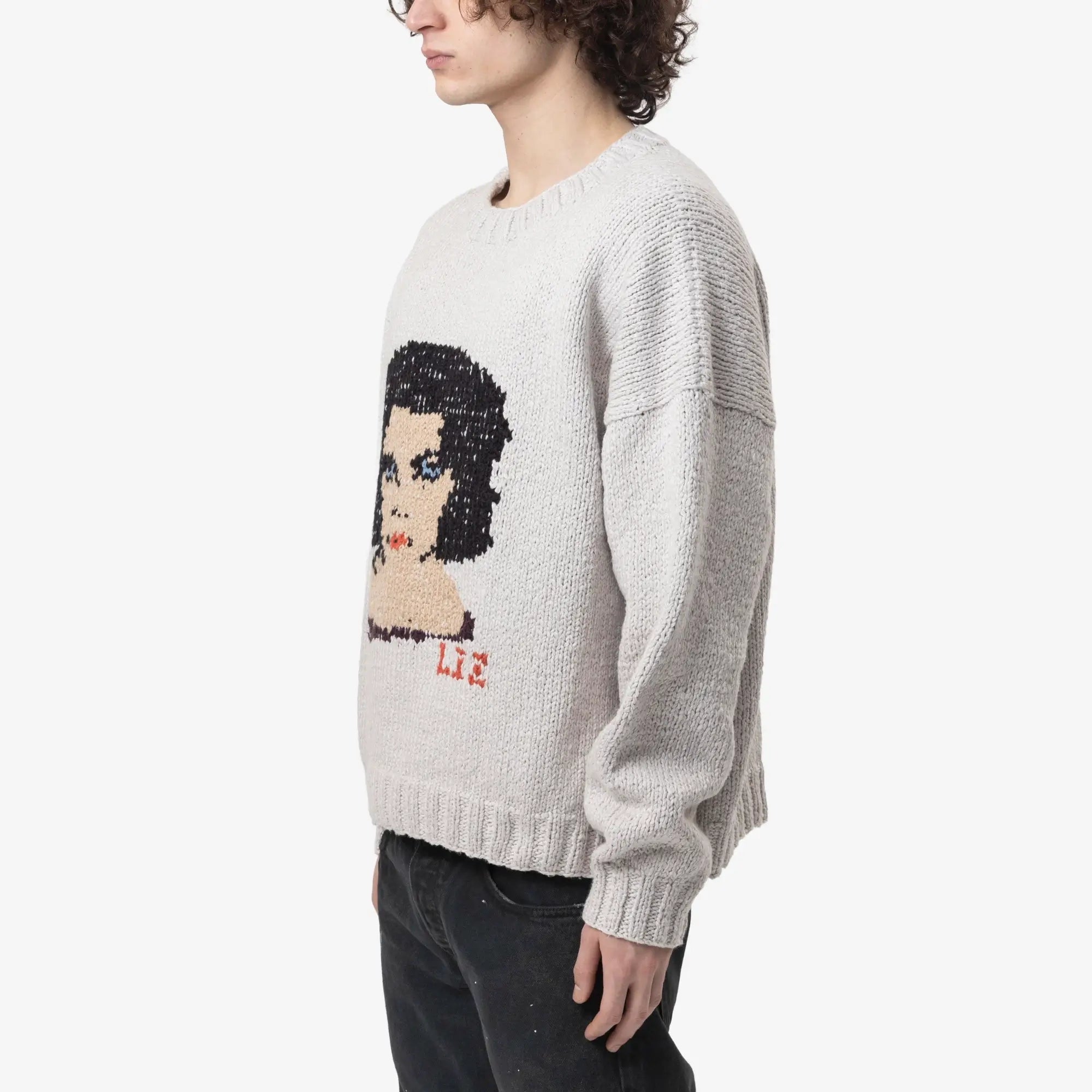 Paly Liz Hand - Knit Sweater Grey - 3