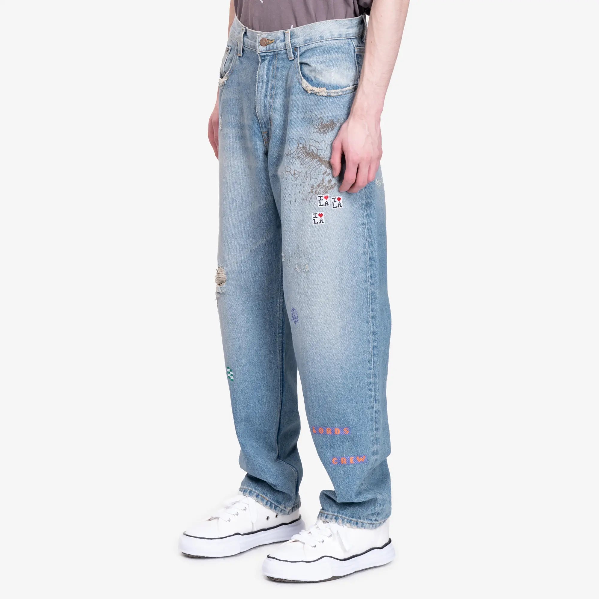 Paly Lucky Jeans Blue Light Wash - 3