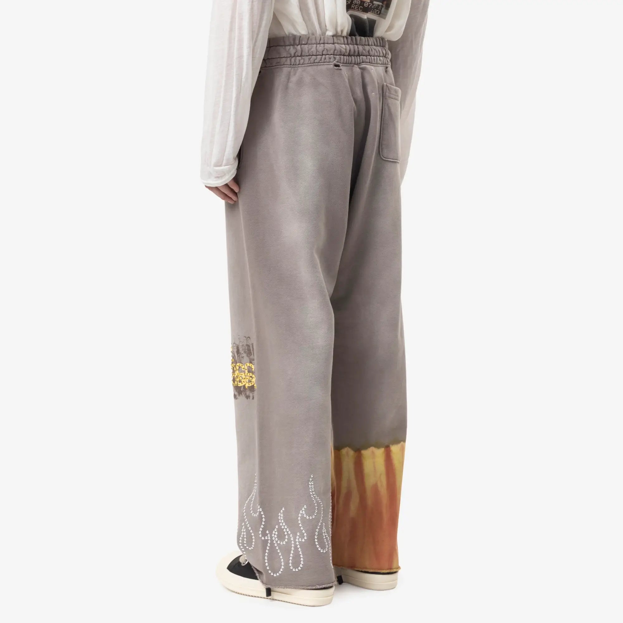 Paly Mass Sweatpants Brown - 4
