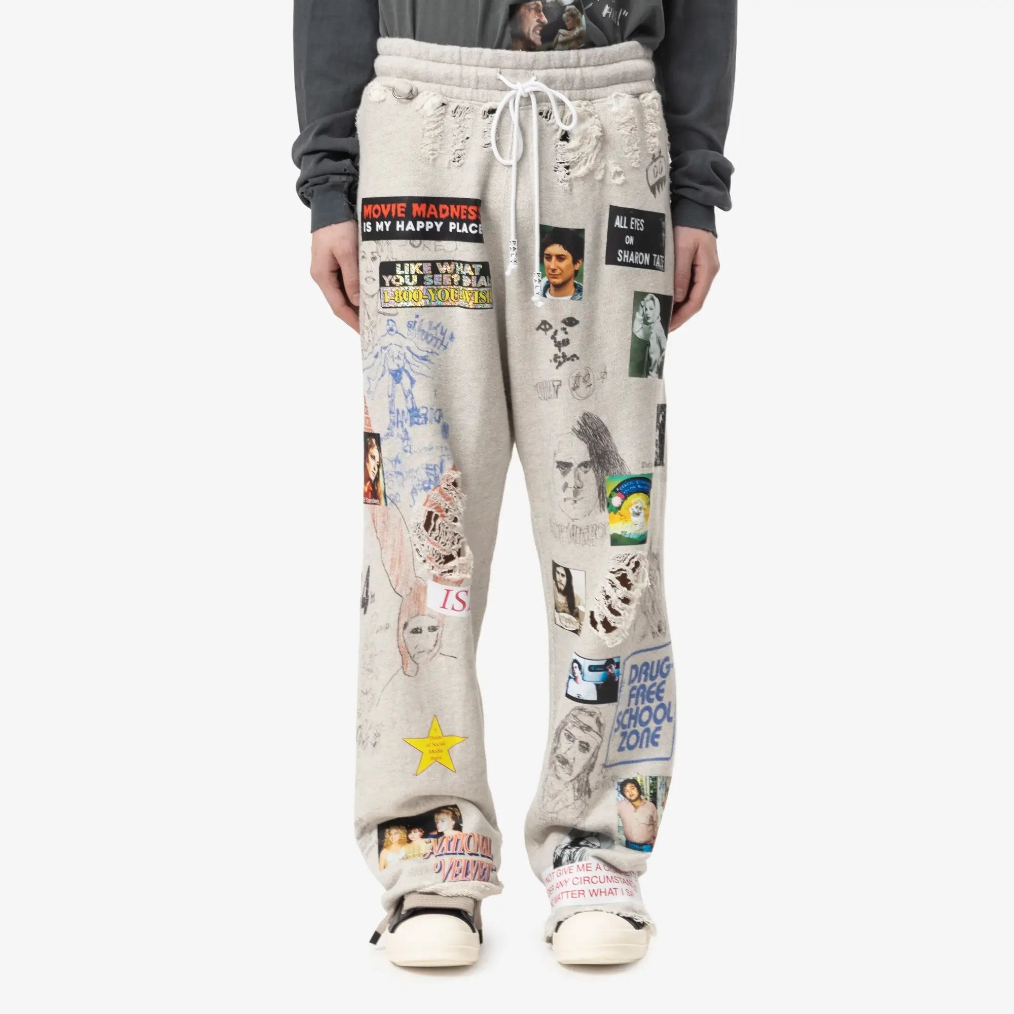 Paly Movie Madness Sweatpants Grey - 1