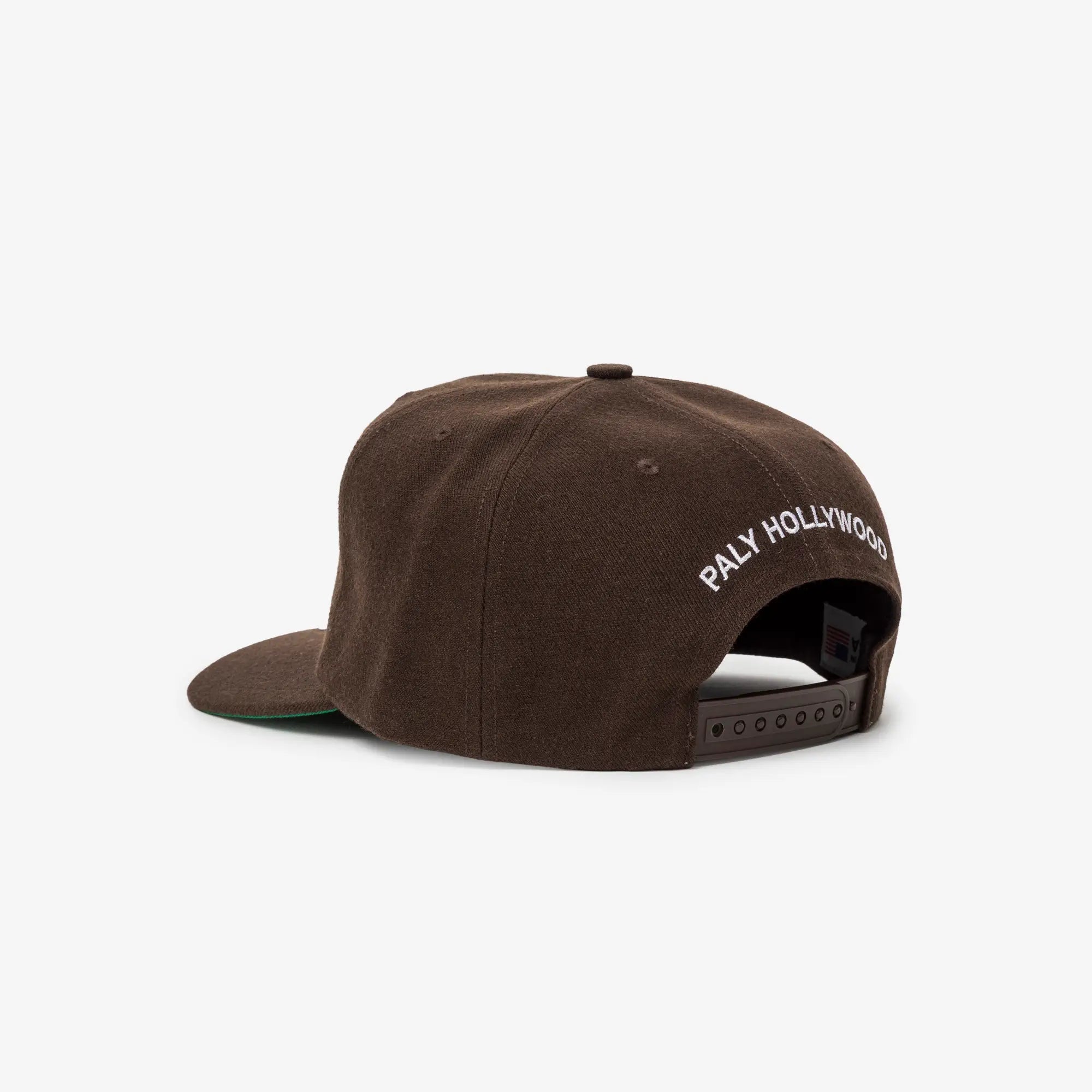 Paly P Wool Baseball Cap Brown - 4