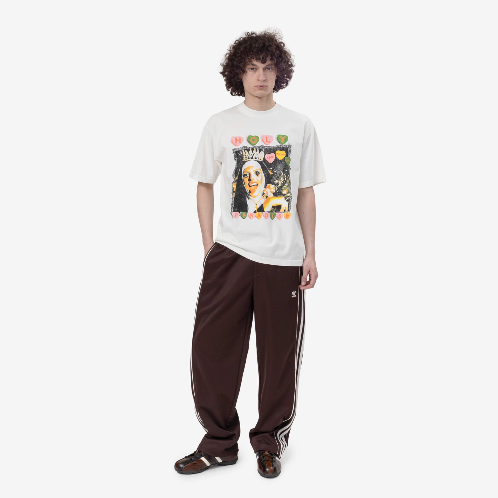 Paradise Holy Live Through Death T-Shirt Off White - 2