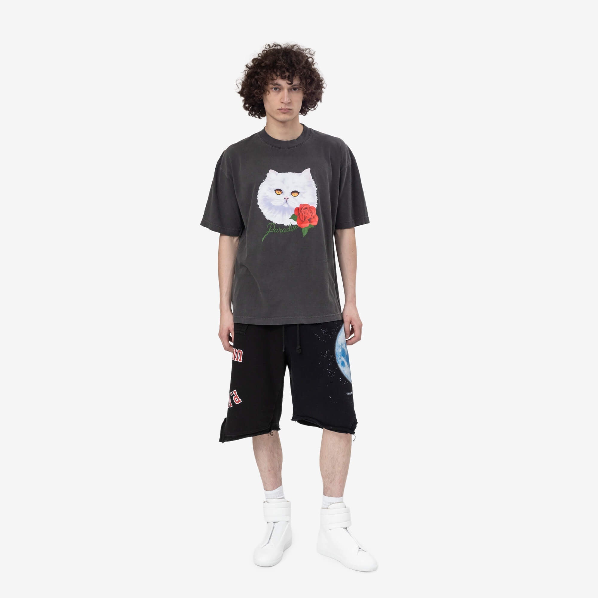 Paradise Purradise T-Shirt Vintage Black - 2
