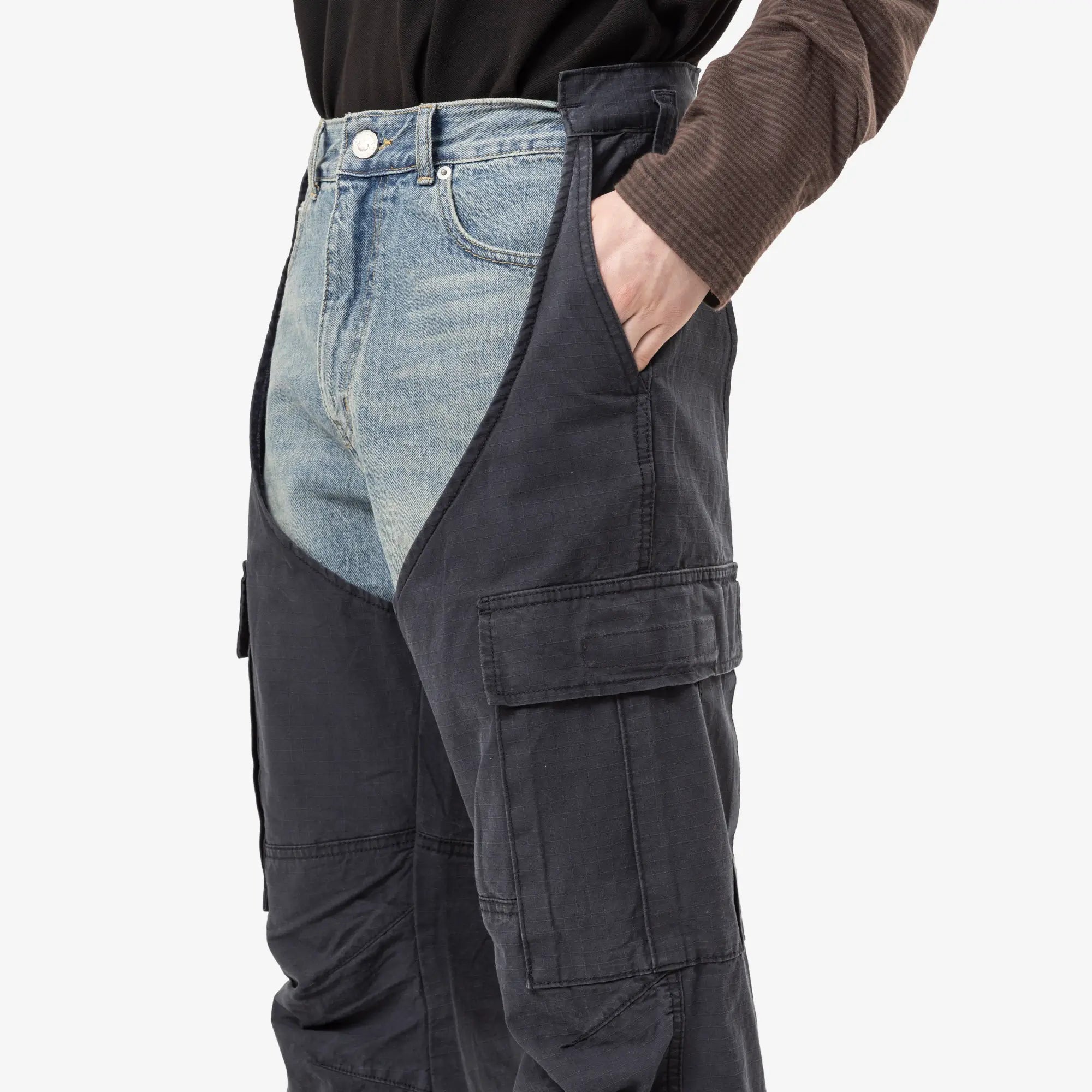 Protocol Index Biker Cargo Jeans Blue/Navy - 5