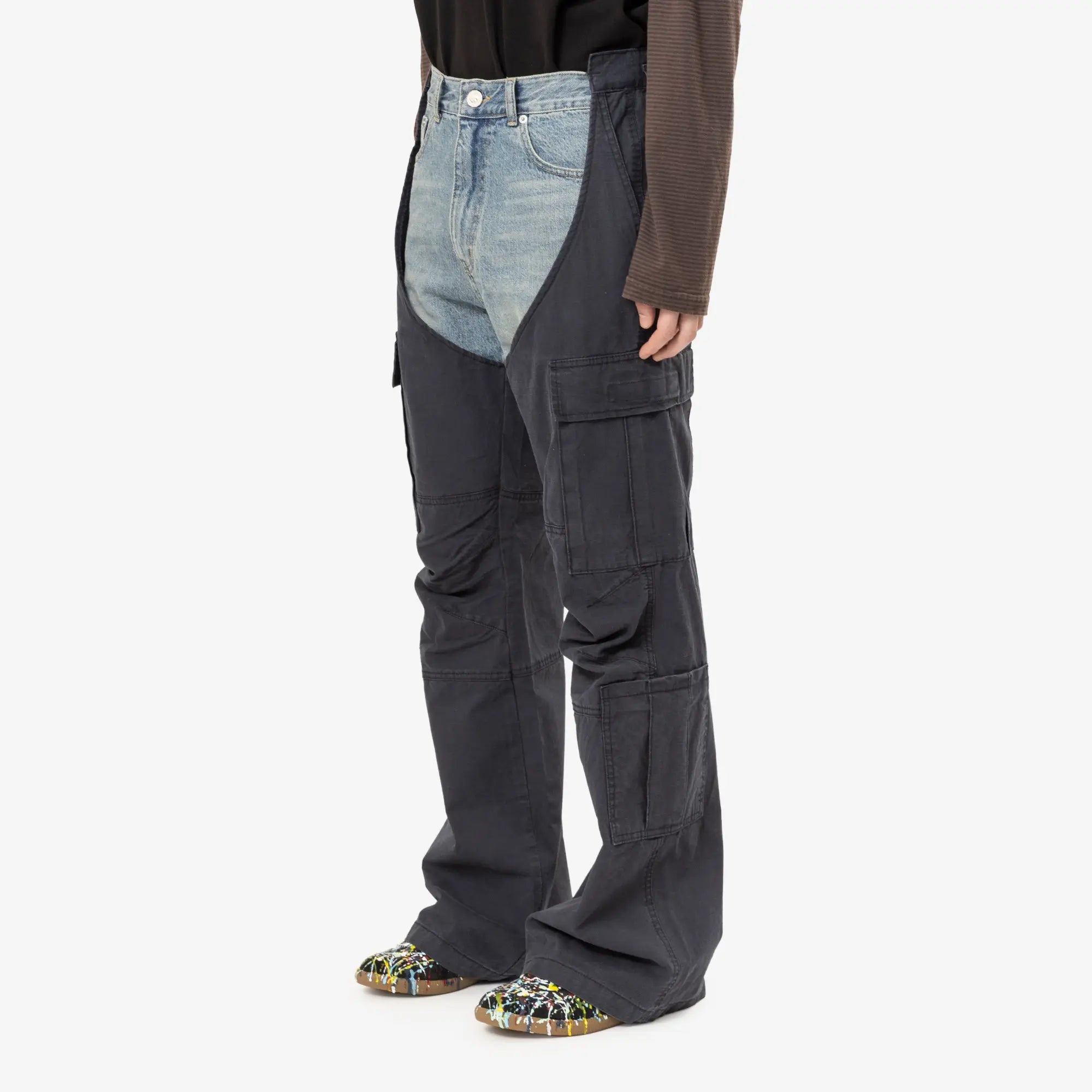 Protocol Index Biker Cargo Jeans Blue/Navy - 3