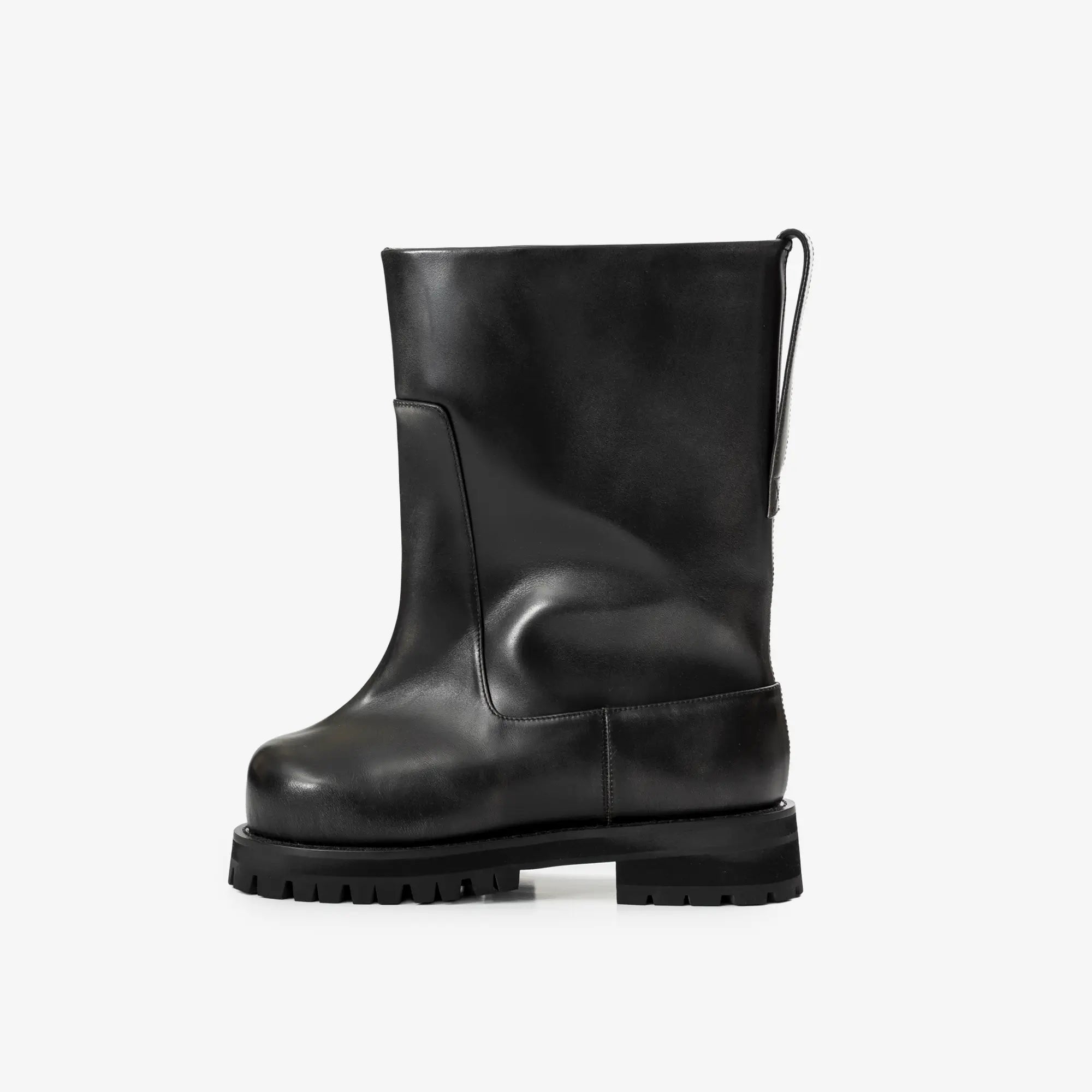 Protocol Index Distressed Shaft Boots Black - 2