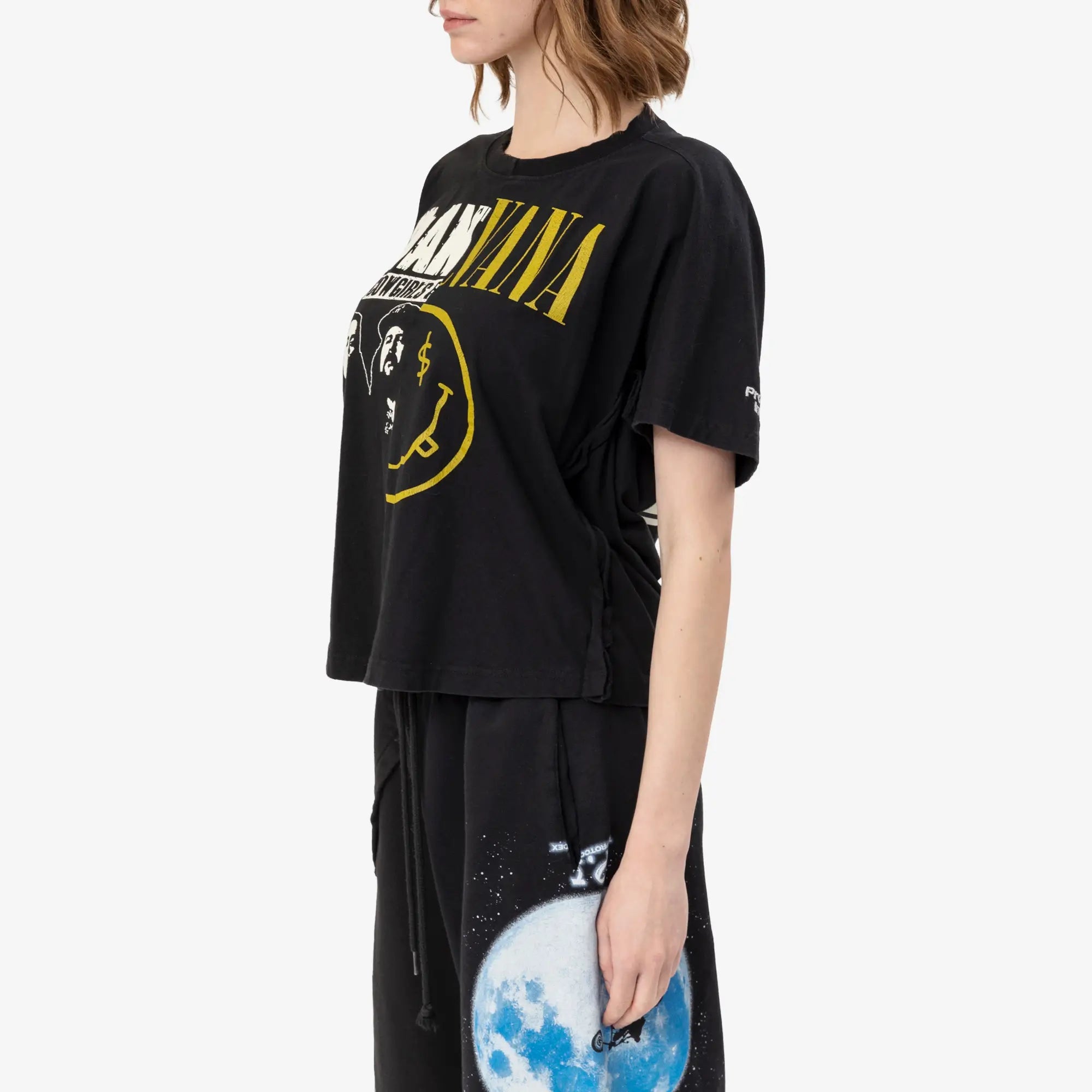 Protocol Index Fake Shoulder Seam T-Shirt Black - 3